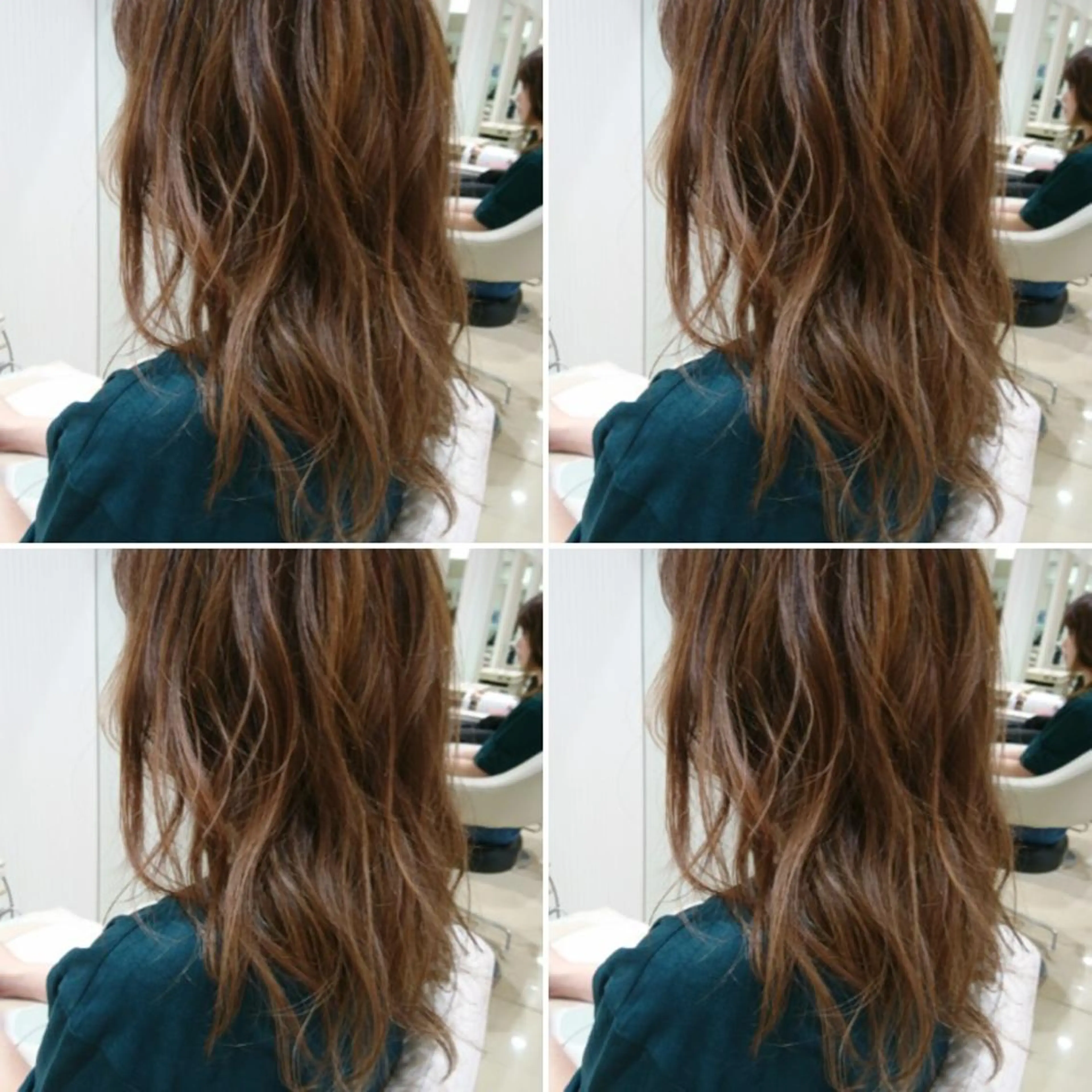 セミロング カラー 透明感カラー グラデーションカラー ハイライトカラー イルミナカラー ハイライト ヘアカラー トリートメント 社内カット講師・店長 菅原賢一のヘアスタイル