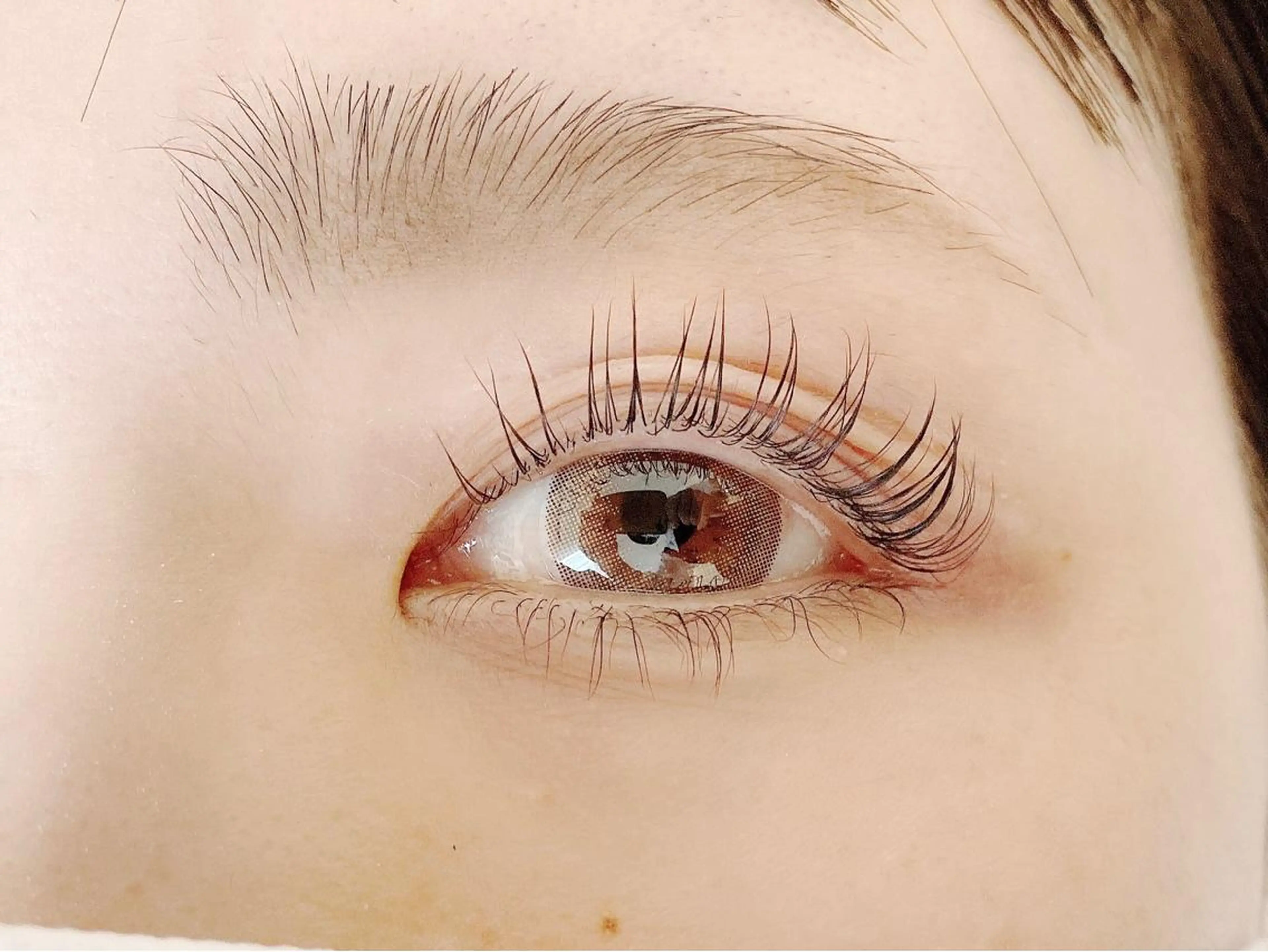 次世代まつ毛カール！ケラチン配合薬剤で仕上げるのでダメージ最小✨の写真