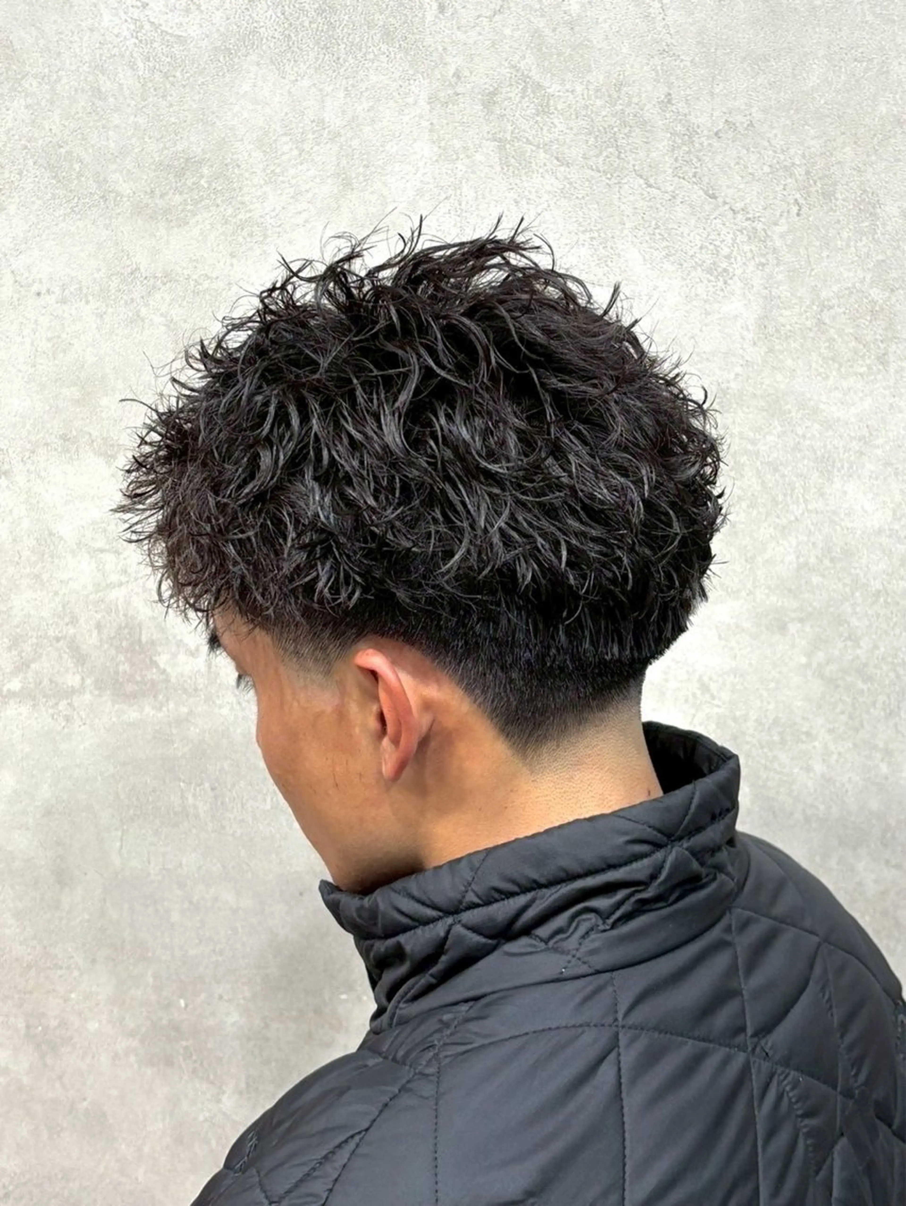 ショート メンズ men'sカット.パ ーマHIKARI🐥のヘアスタイル