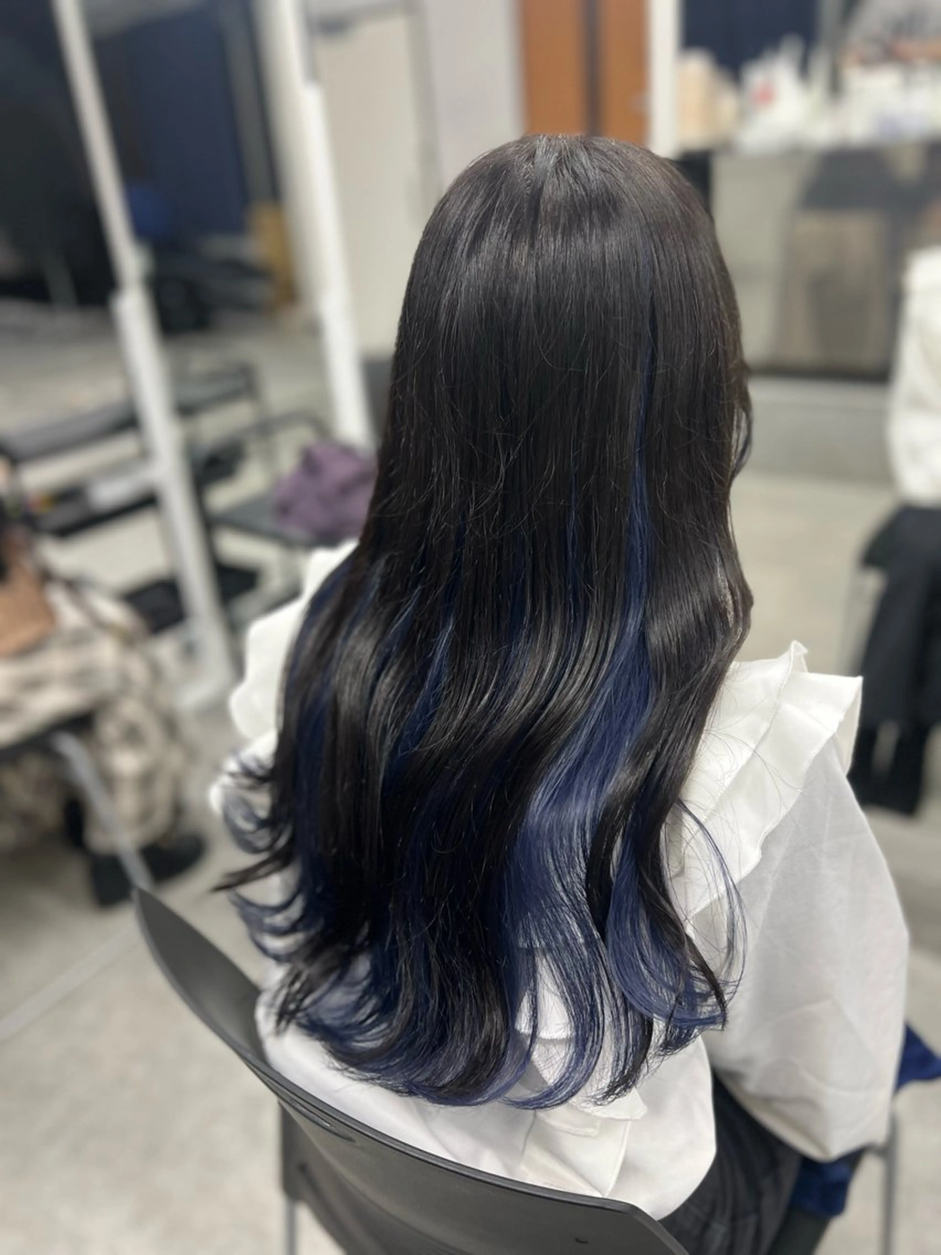 ロング カラー ヘアカラー 韓国レイヤーカット /REIのヘアスタイル