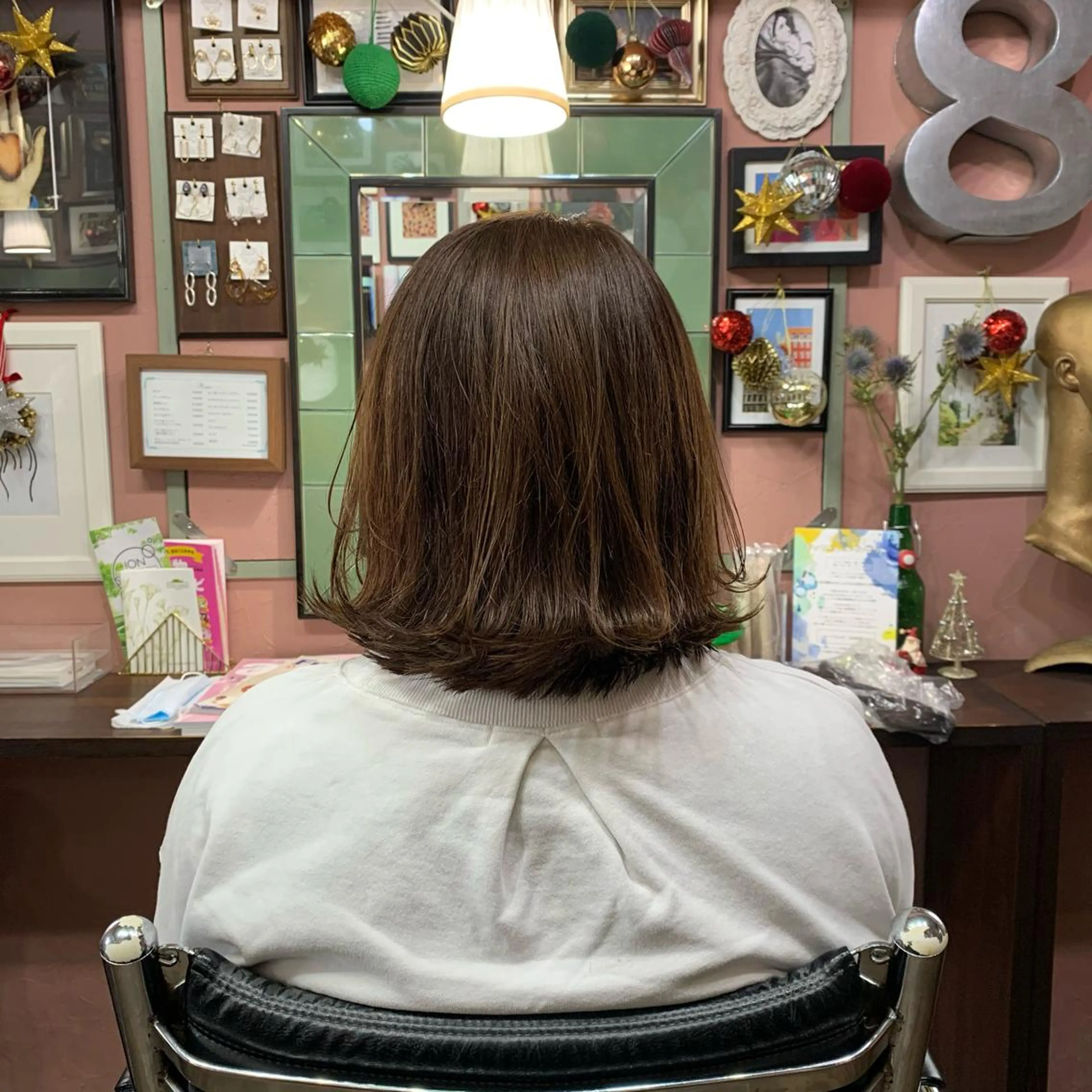 ショート ボブ 学生 ショートヘア カット chouette/ 根本優希のヘアスタイル