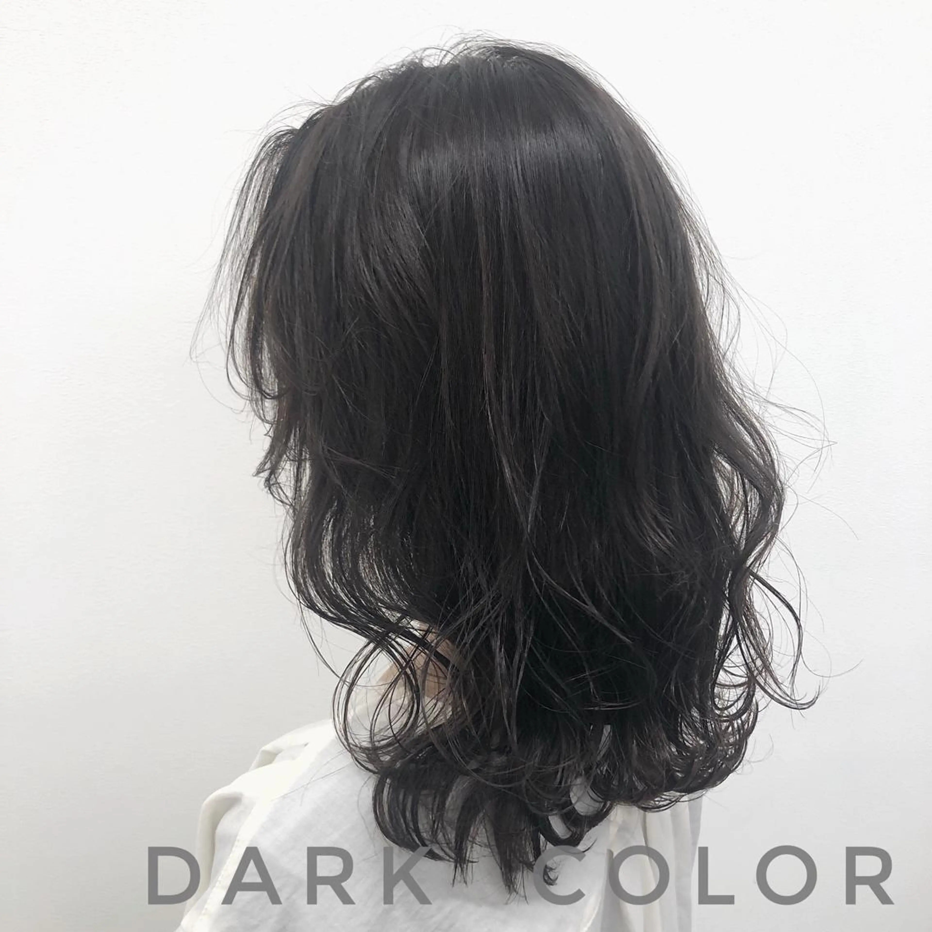 ミディアム カラー YU-KA ✂︎ROSSOのヘアスタイル