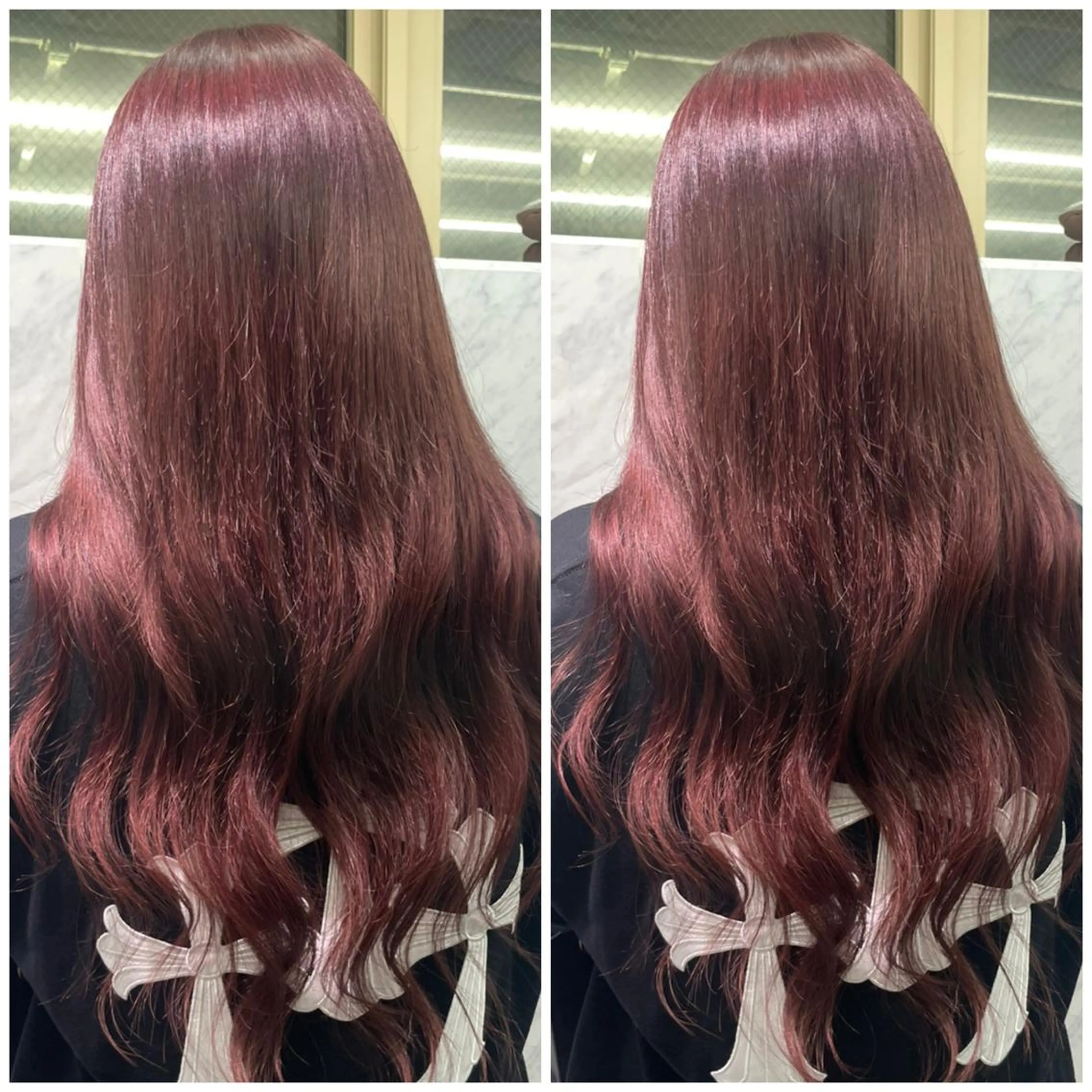 ロング カット ヘアカラー エクステ 🦋プルエクステ ARISA🦋のヘアスタイル