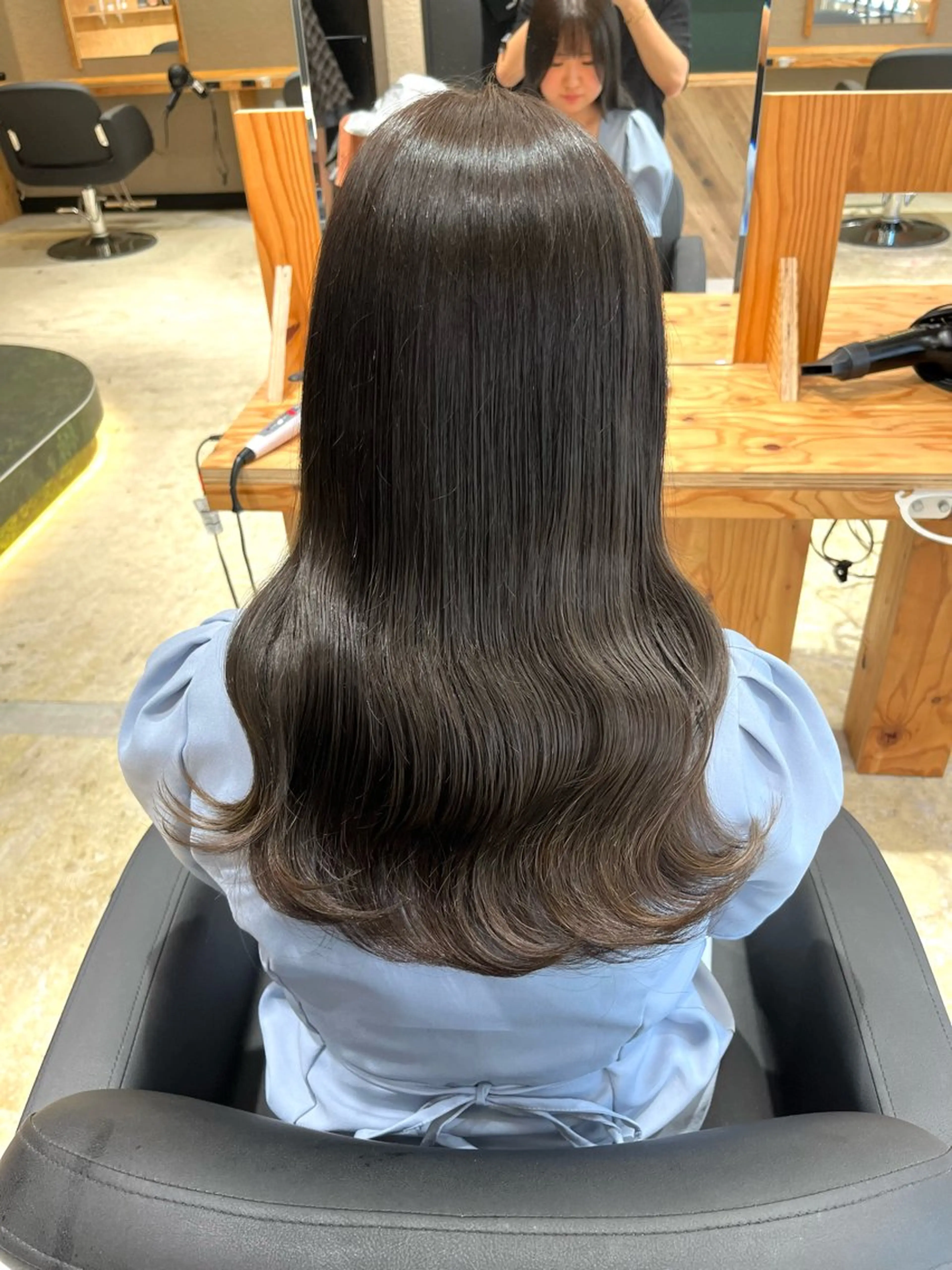 ミディアム カット ヘアカラー トリートメント 🏅EIGHT難波/ 【店長】タモツのヘアスタイル