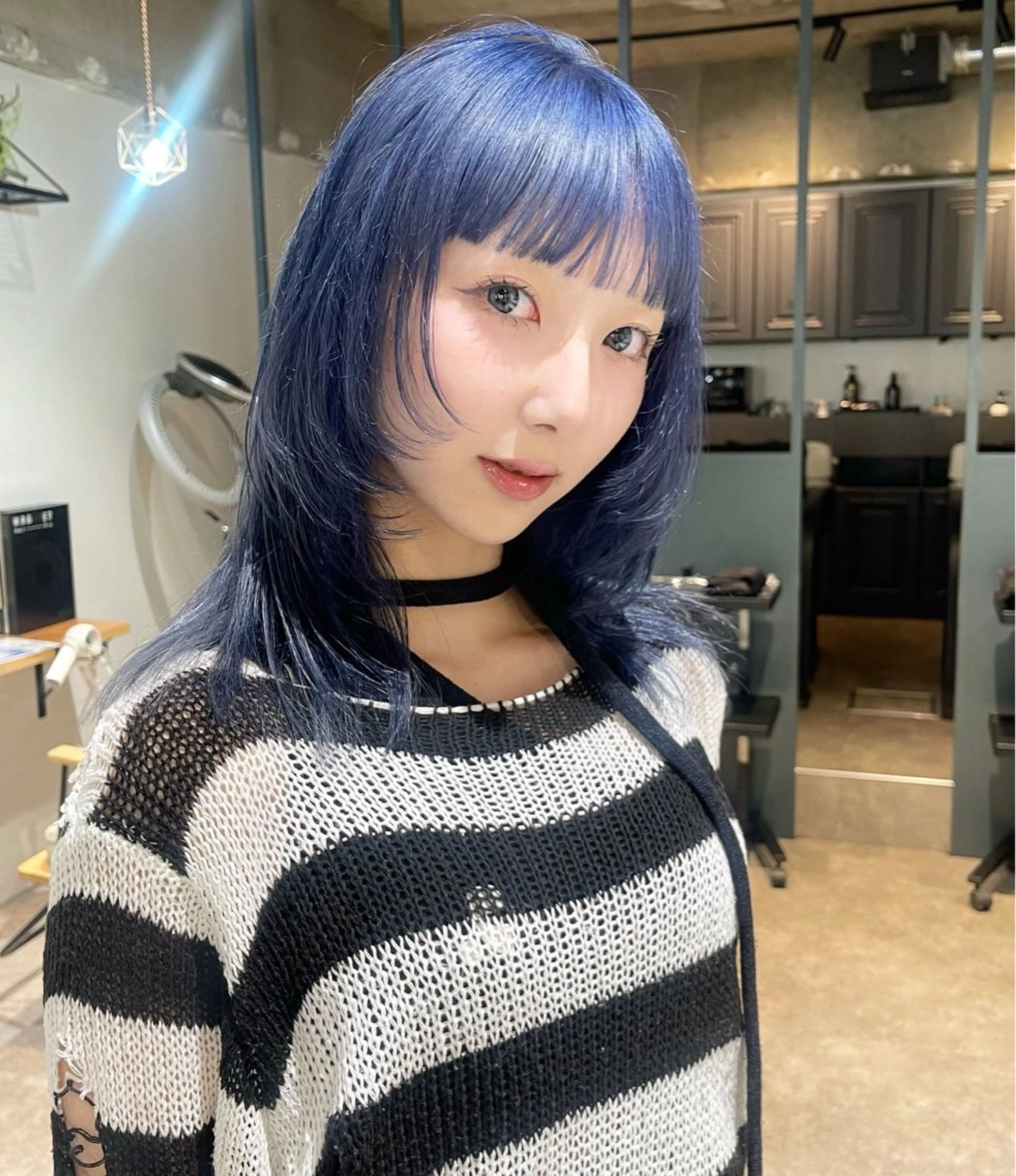 ロング レイヤーカット ヘアカラー ano @anomukuiのヘアスタイル