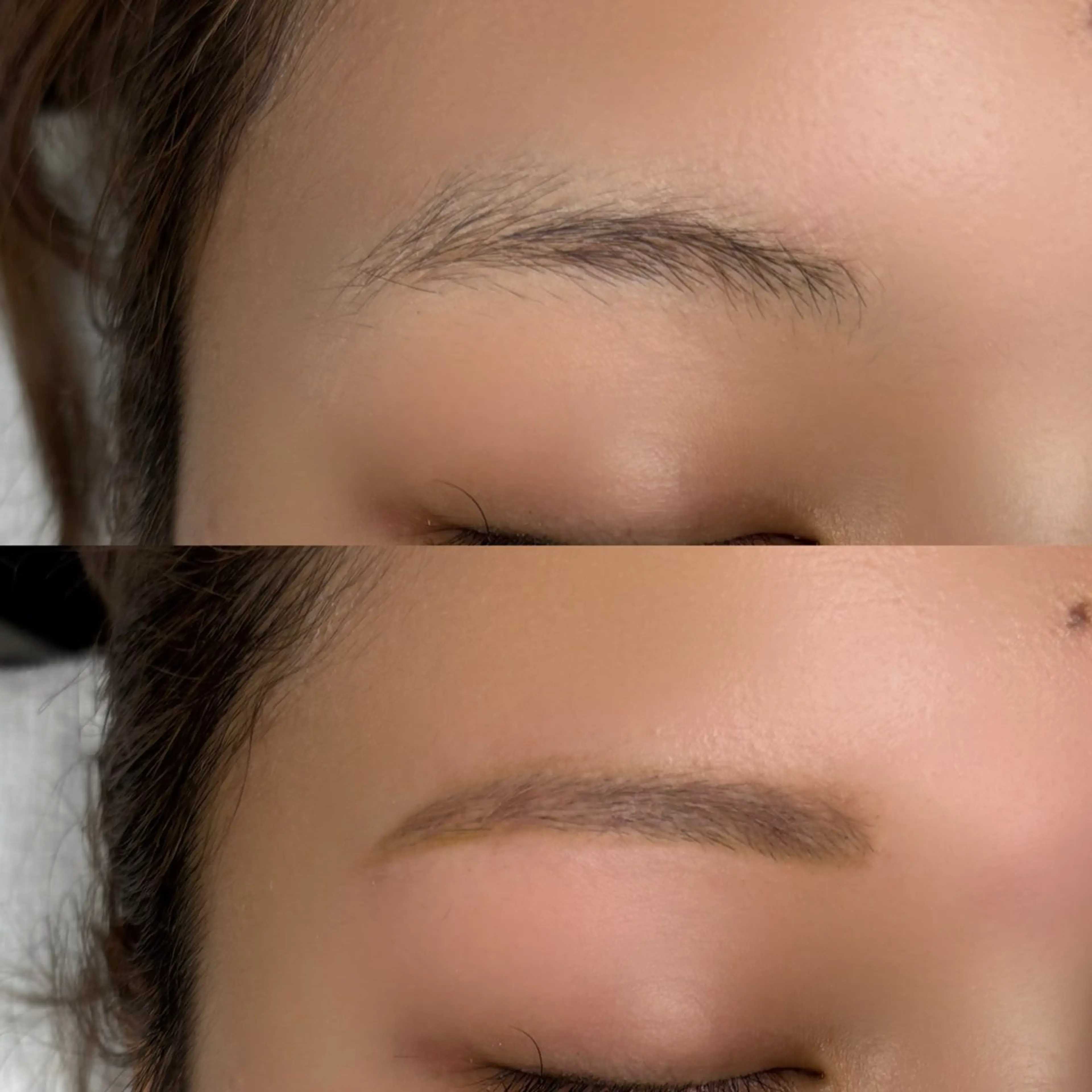 アイブロウ ワックス脱毛 momoka/暖色 カラー/縮毛矯正✨️のヘアスタイル