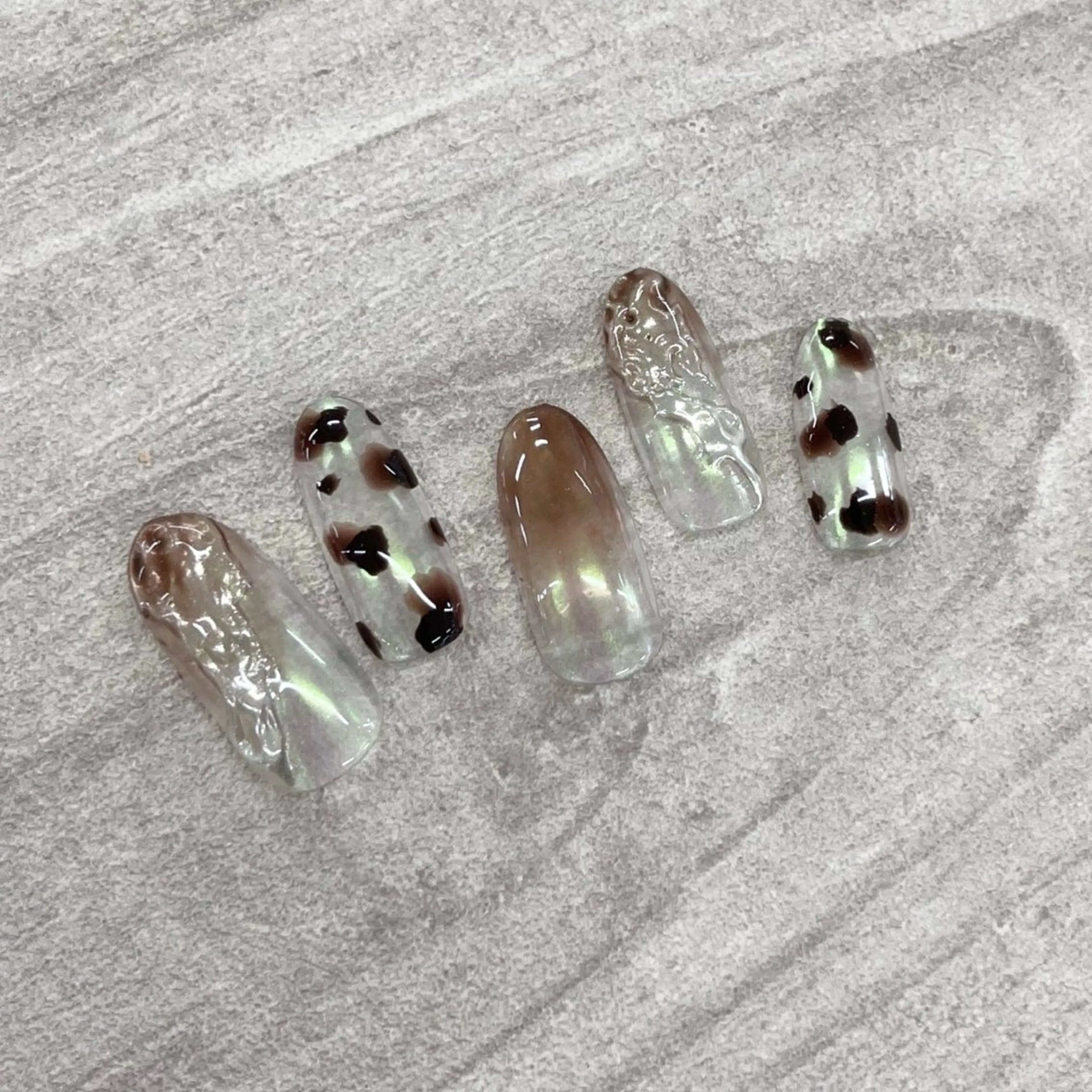 ネイル ⭐︎休業中の練習⭐︎ JNA認定講師髙橋のネイルデザイン