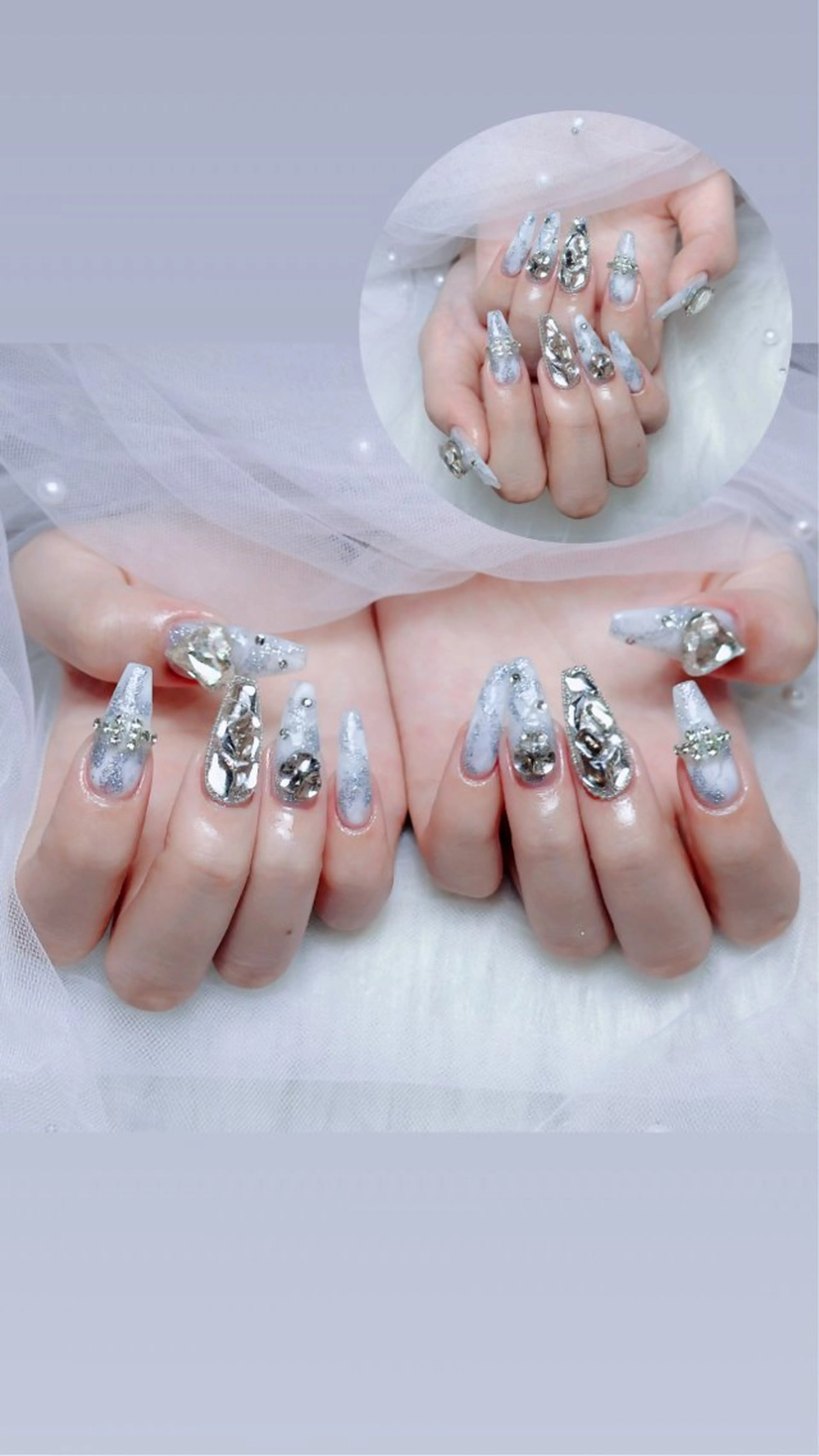 セミロング ハンドネイル Aimee Nail Studioのネイルデザイン