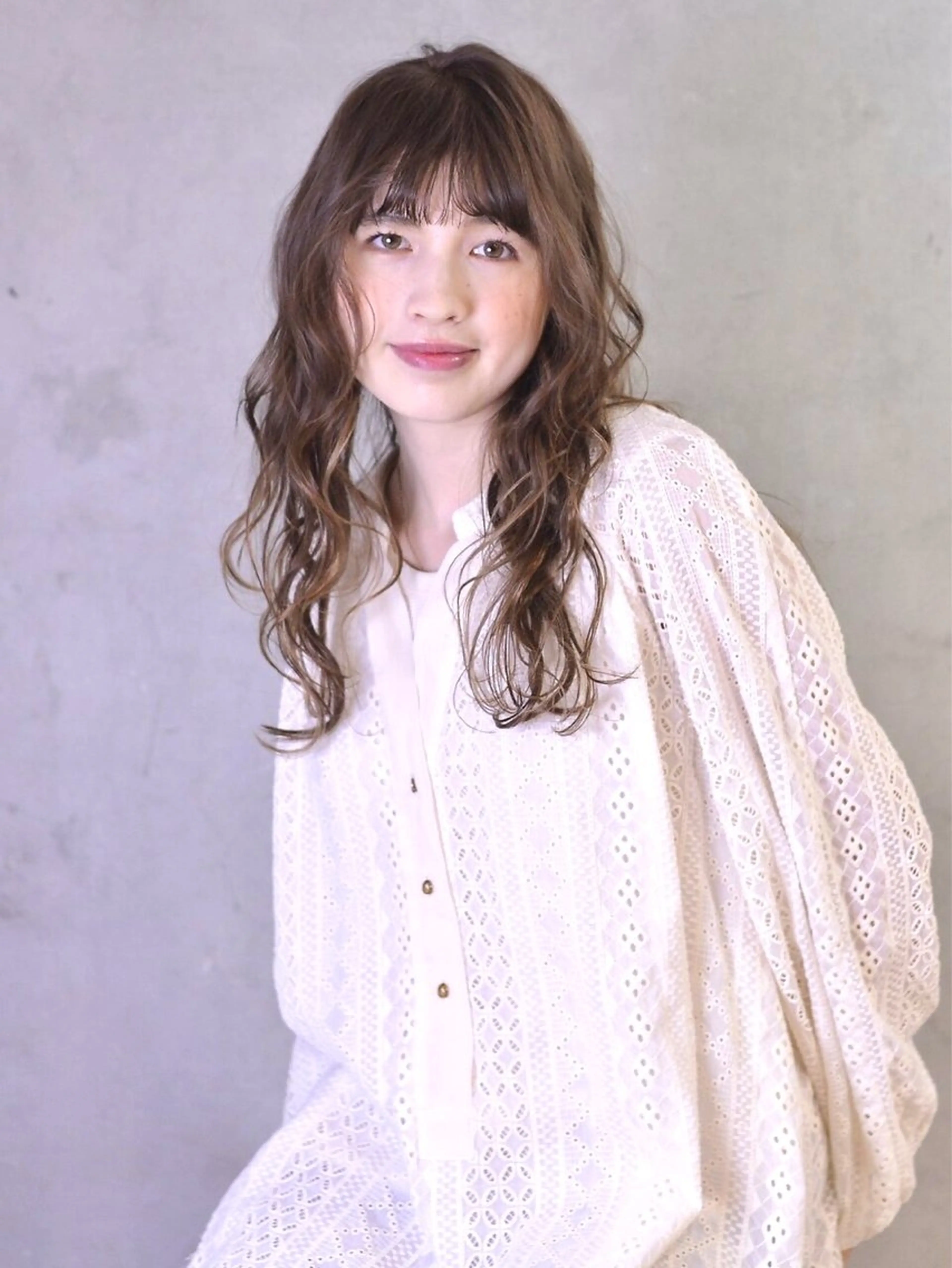 骨格補正カット+COTA潤いヘッドスパの写真