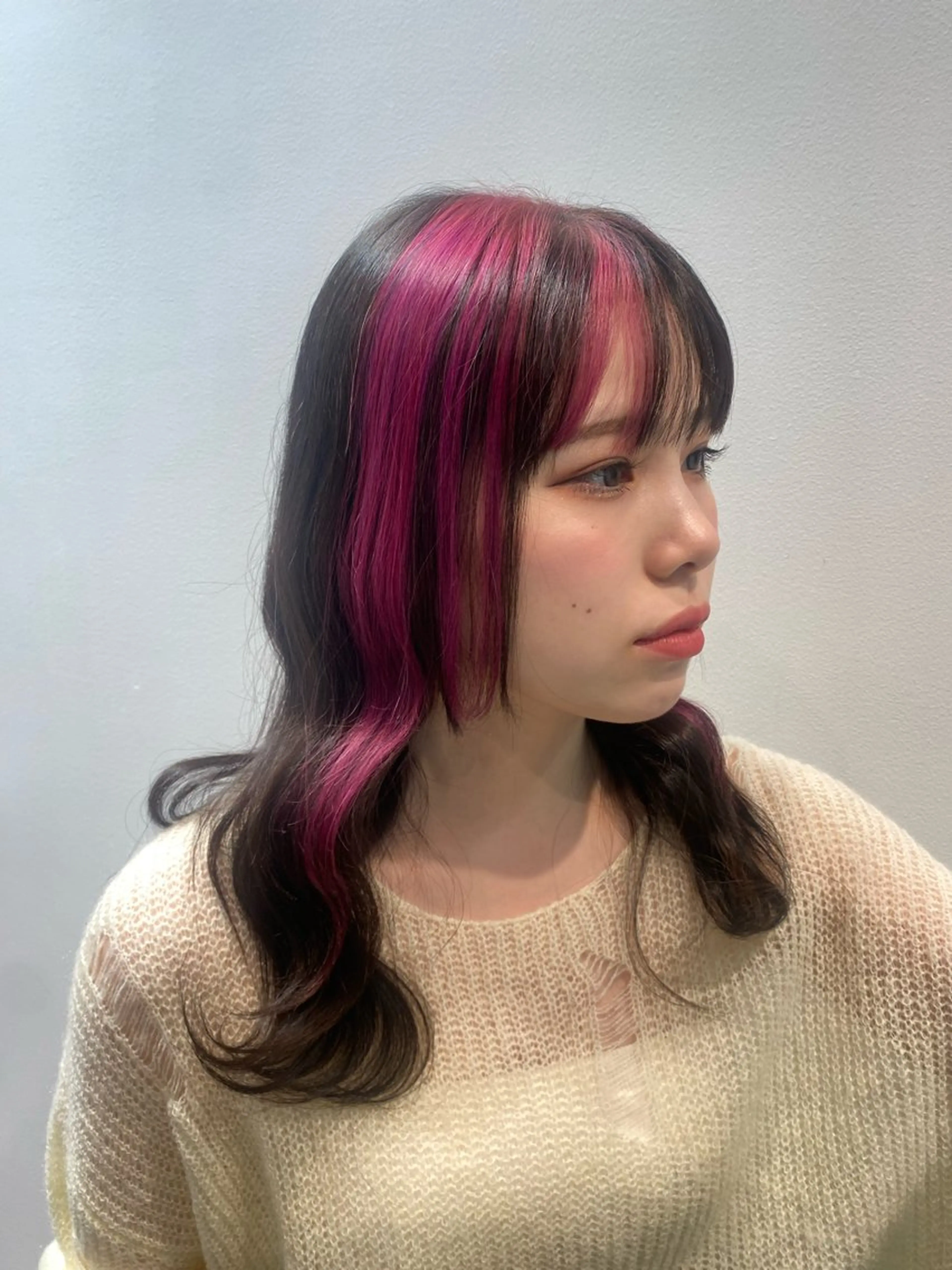 ロング カラー デザインカラー ミユウ👗🎀 /カラーリスト/ボブのヘアスタイル