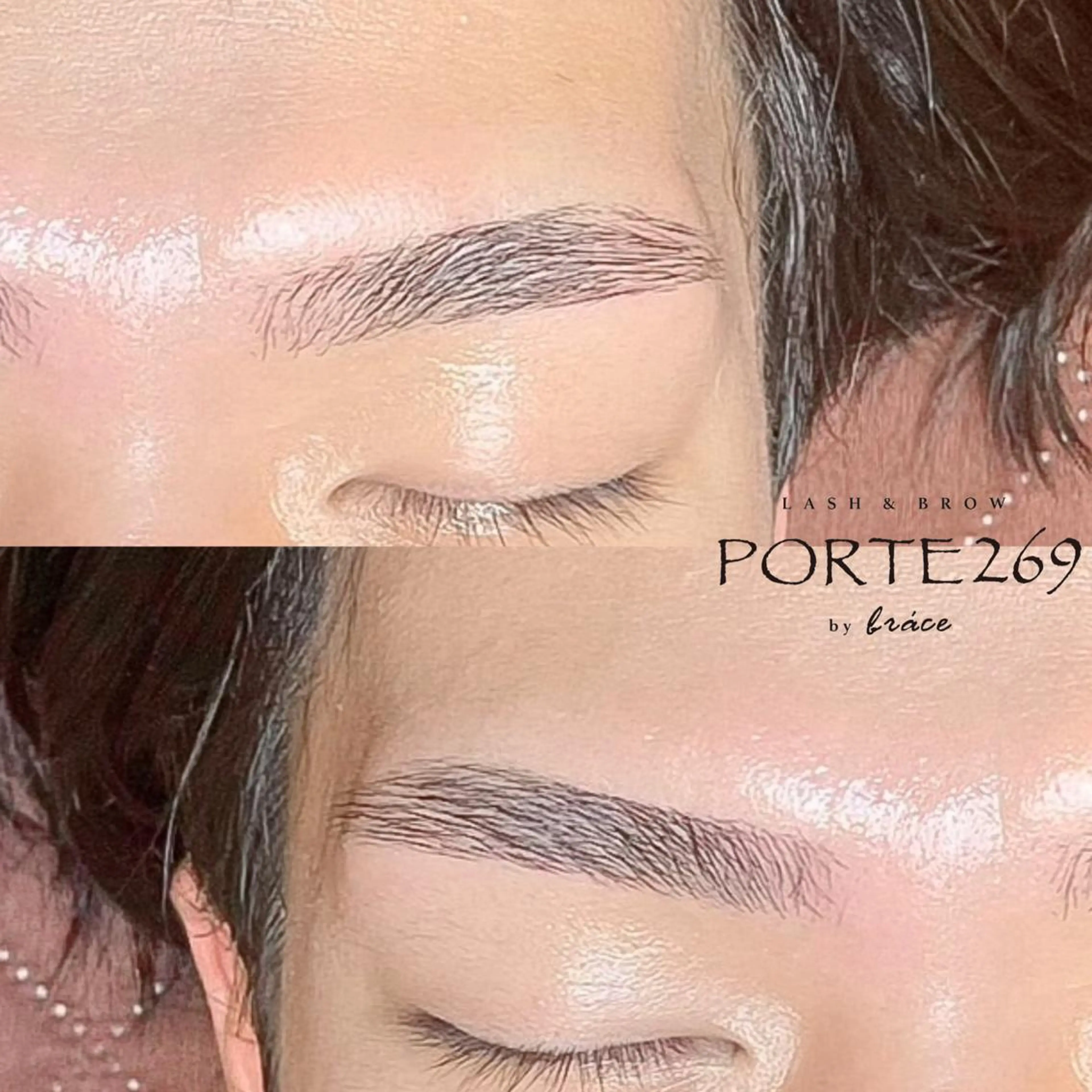 メンズ アイブロウ Lash&brow PORTE269布施店所属・brace 竹田愛海のエステ・リラクイメージ