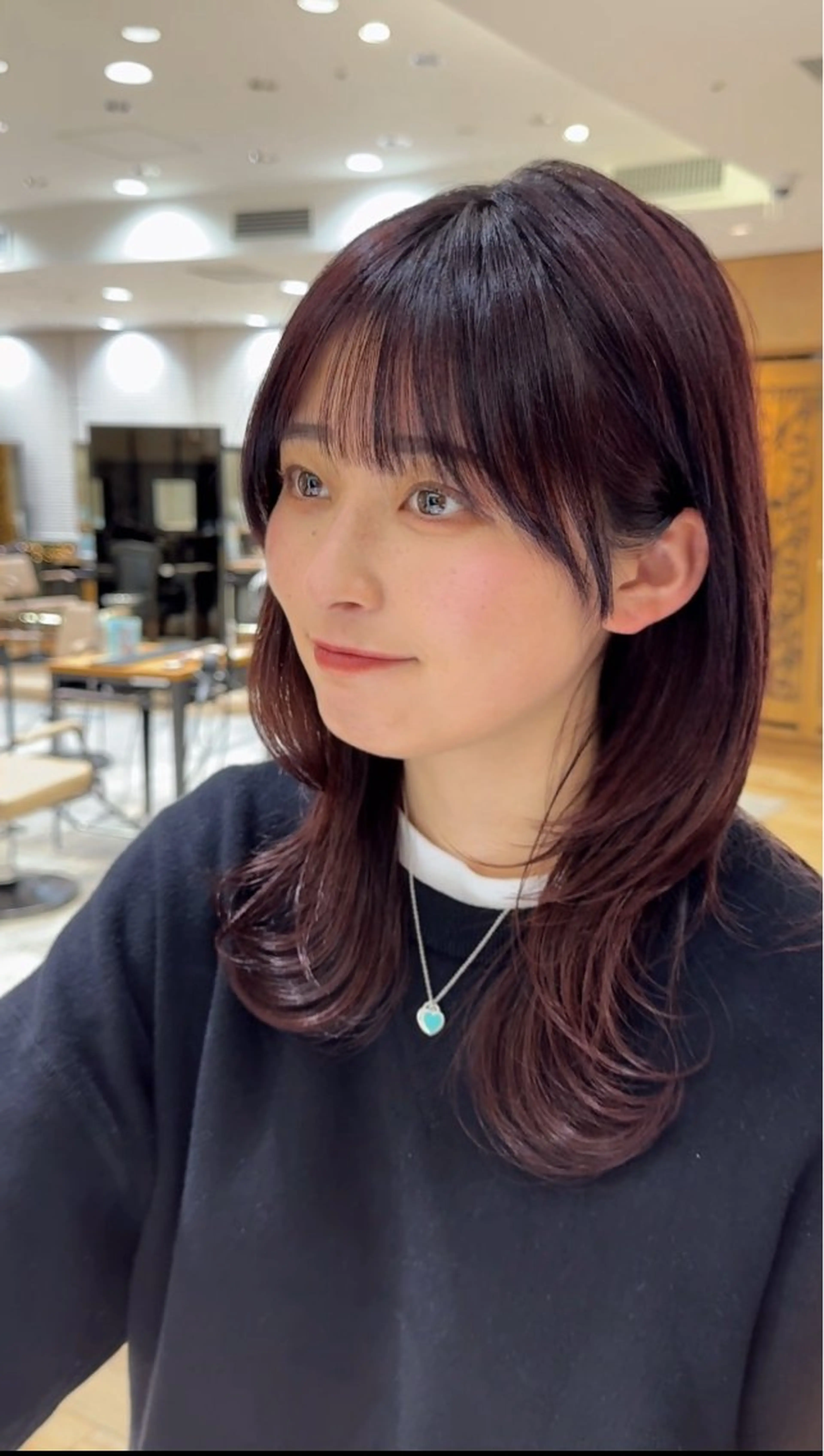 似合わせ前髪、顔周りカット✨　スタイリング込み💕の写真