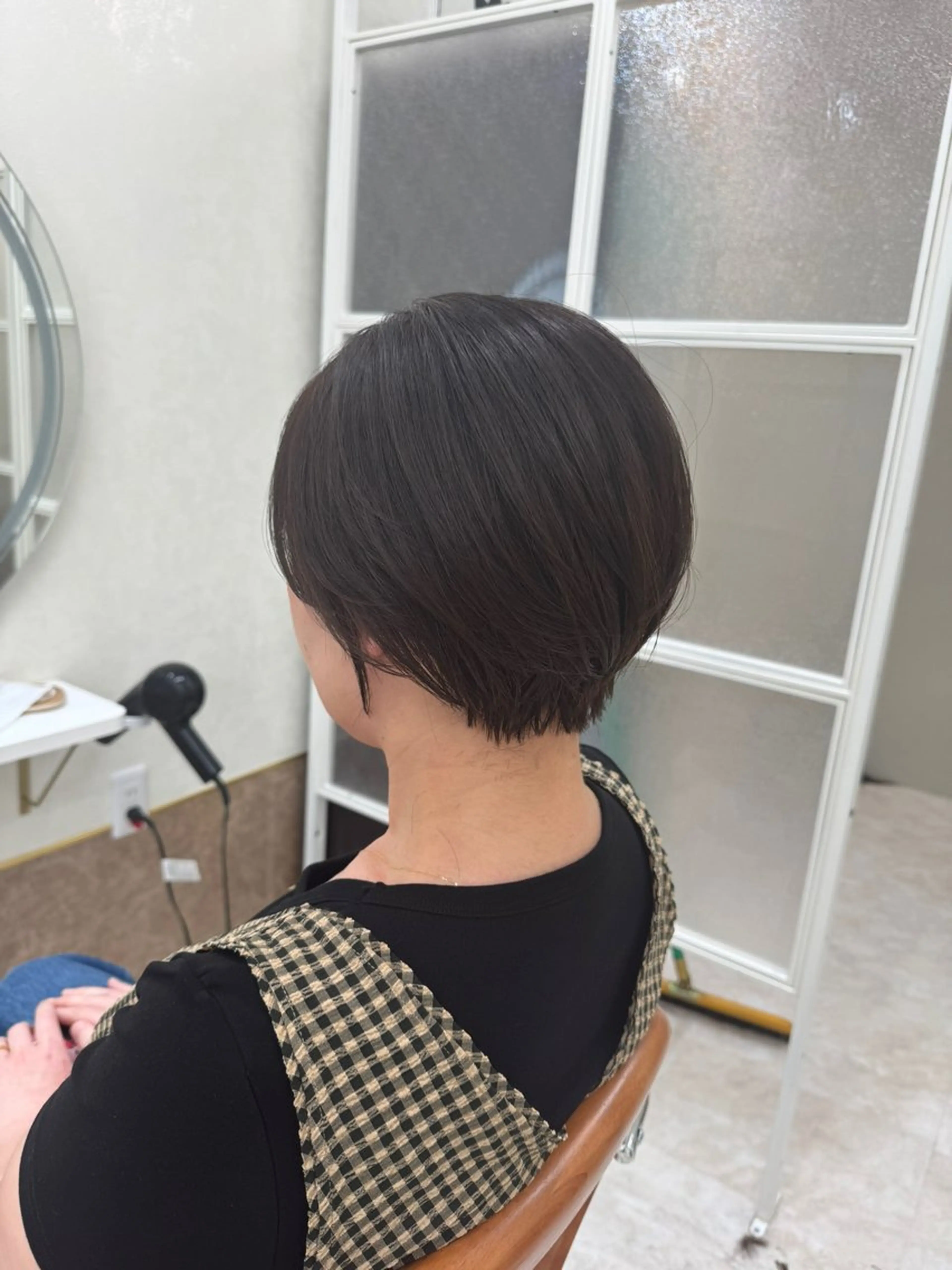 ショート カット ヘアカラー トリートメント 阿部 海翔のヘアスタイル