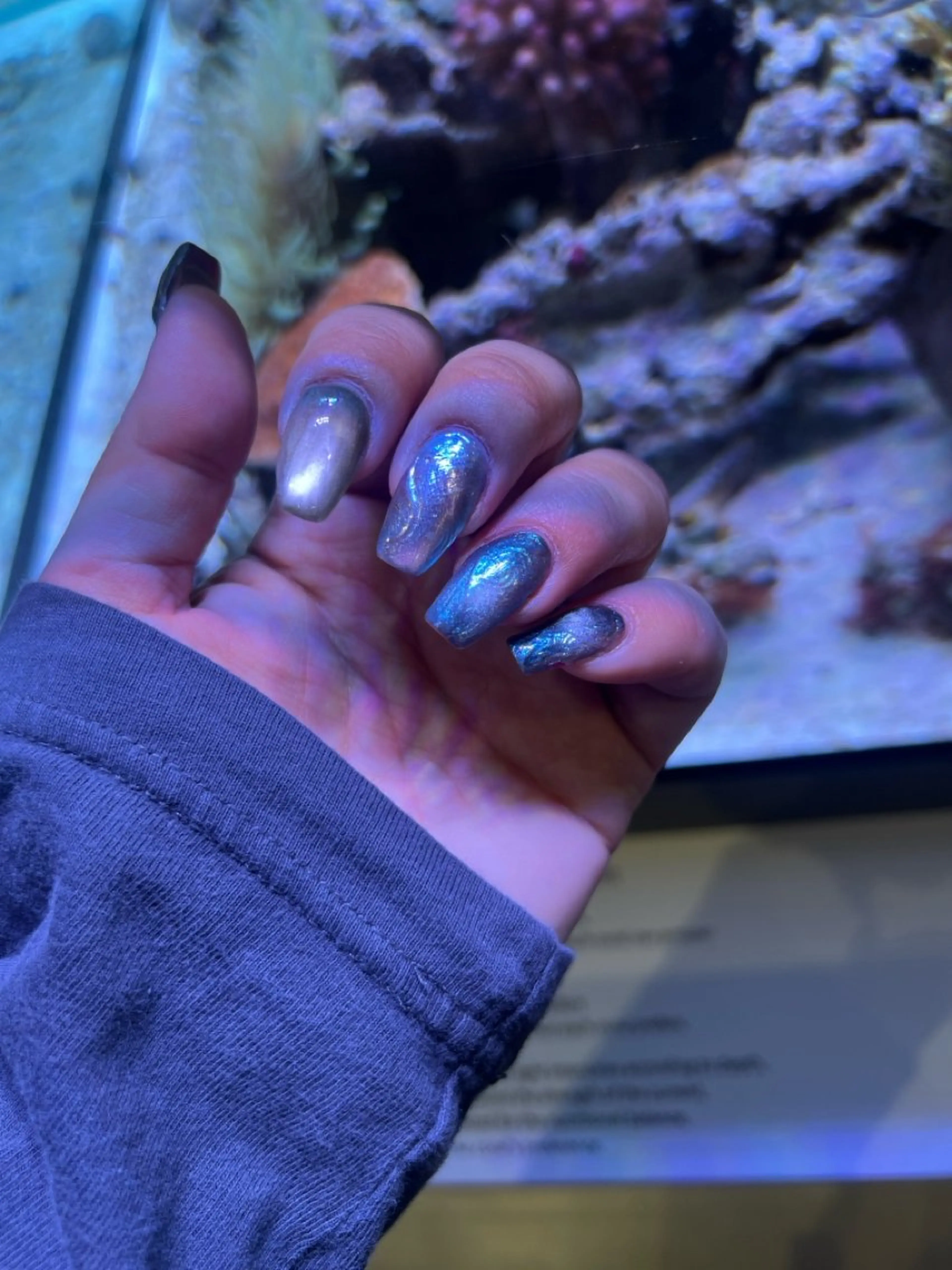 ネイル ハンドネイル LEFTNAILS フィルインニュアンスのネイルデザイン