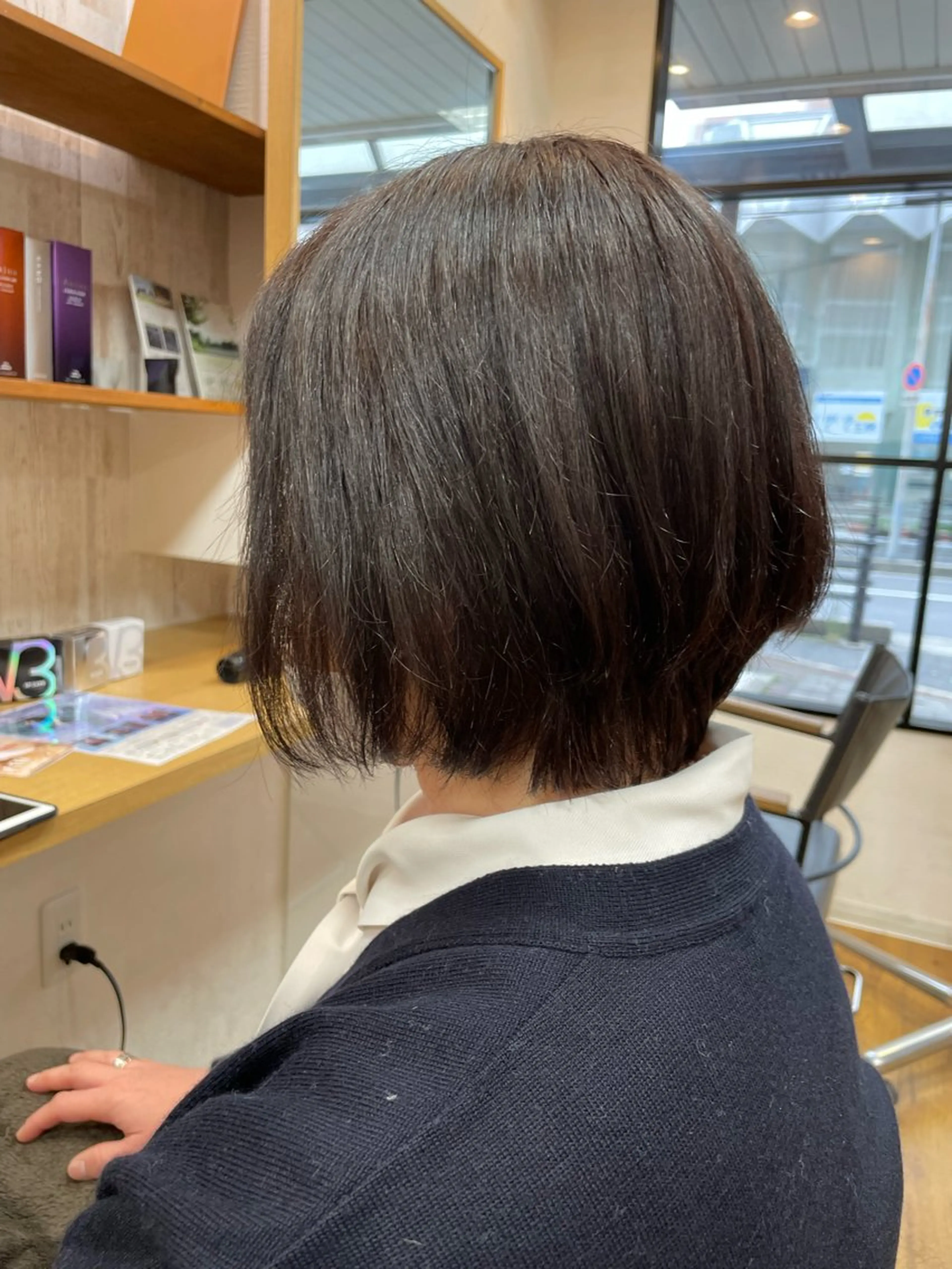 ショート カラー ボブ カット ヘアカラー 村田 淳のヘアスタイル