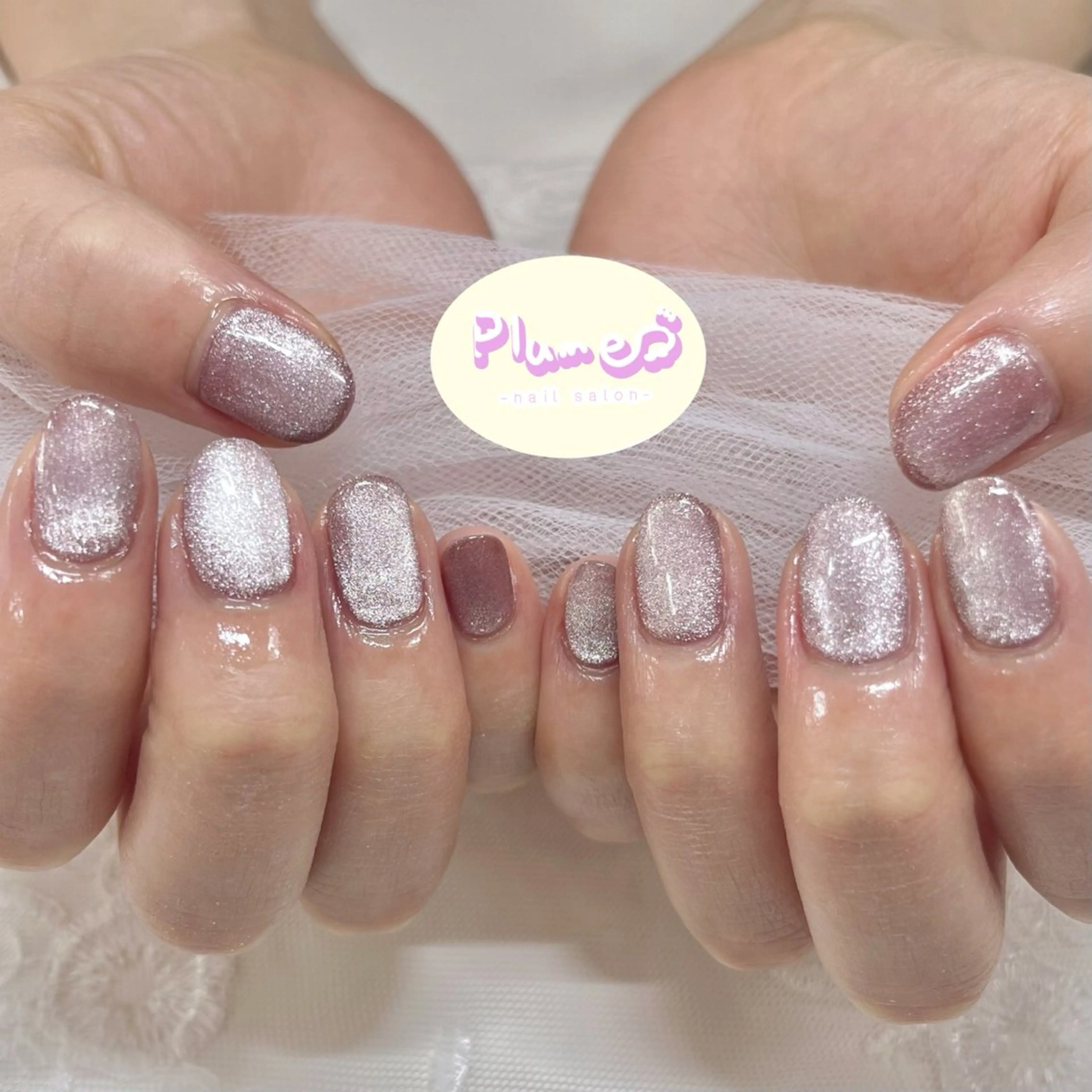 ネイル ハンドネイル plume nail ☆韓国ネイルのネイルデザイン