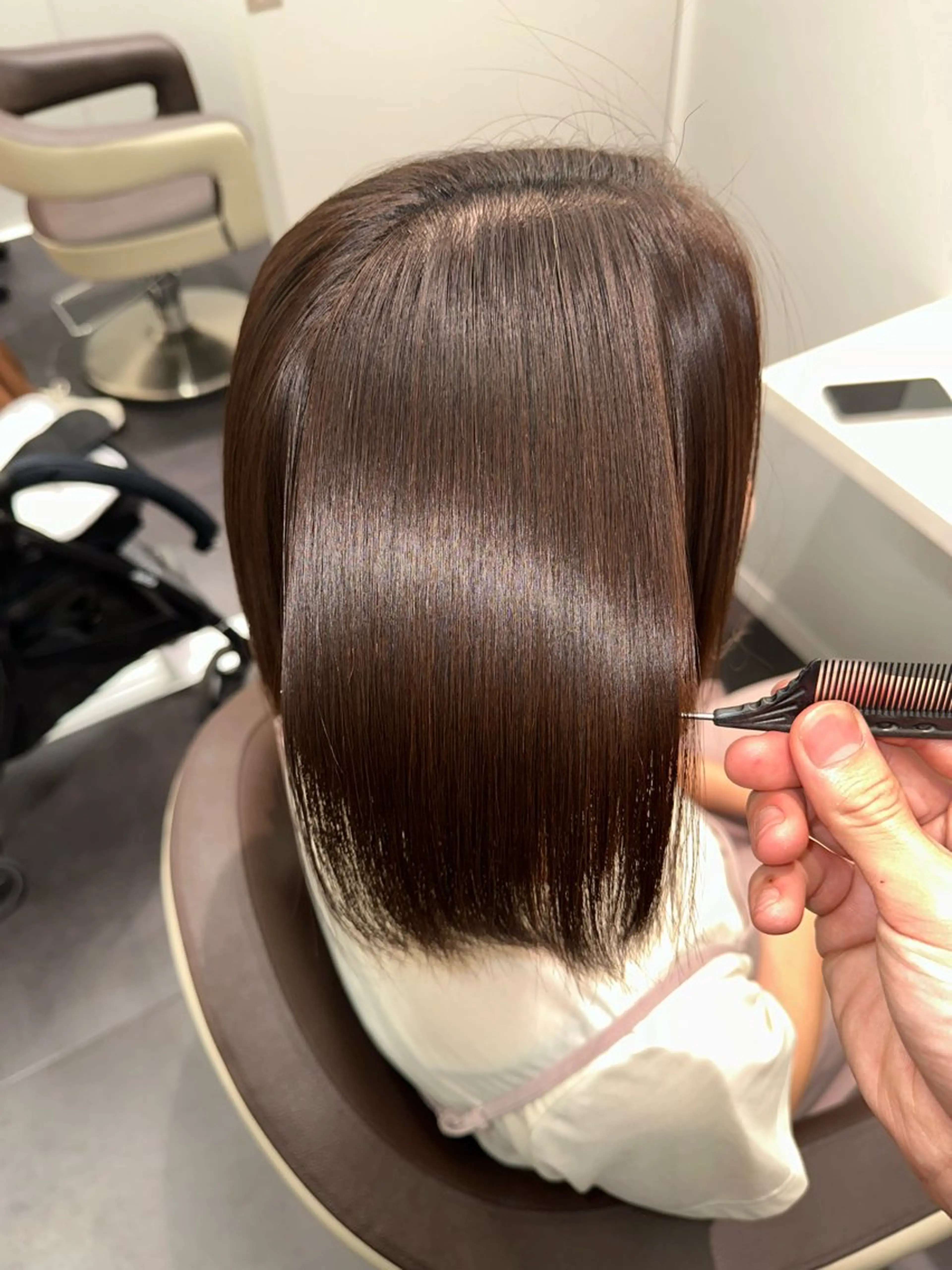 ショート 縮毛矯正 Wisteria所属・美髪特化✨ 伊織✨縮毛矯正✨のヘアスタイル