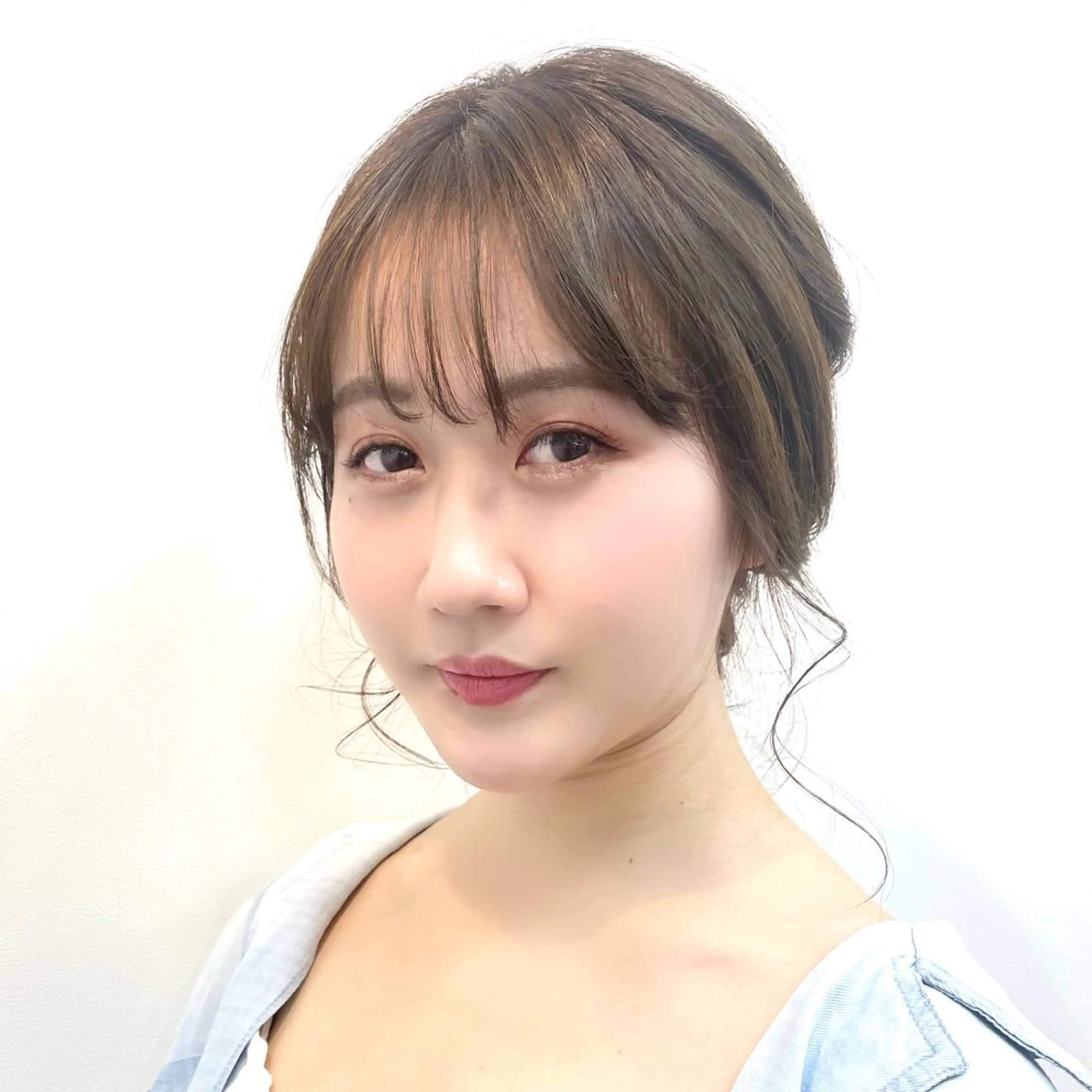 ミディアム カット ヘアカラー トリートメント W/LIBERTY所属・W/LIBERTY 🌸鶴岡優のヘアスタイル