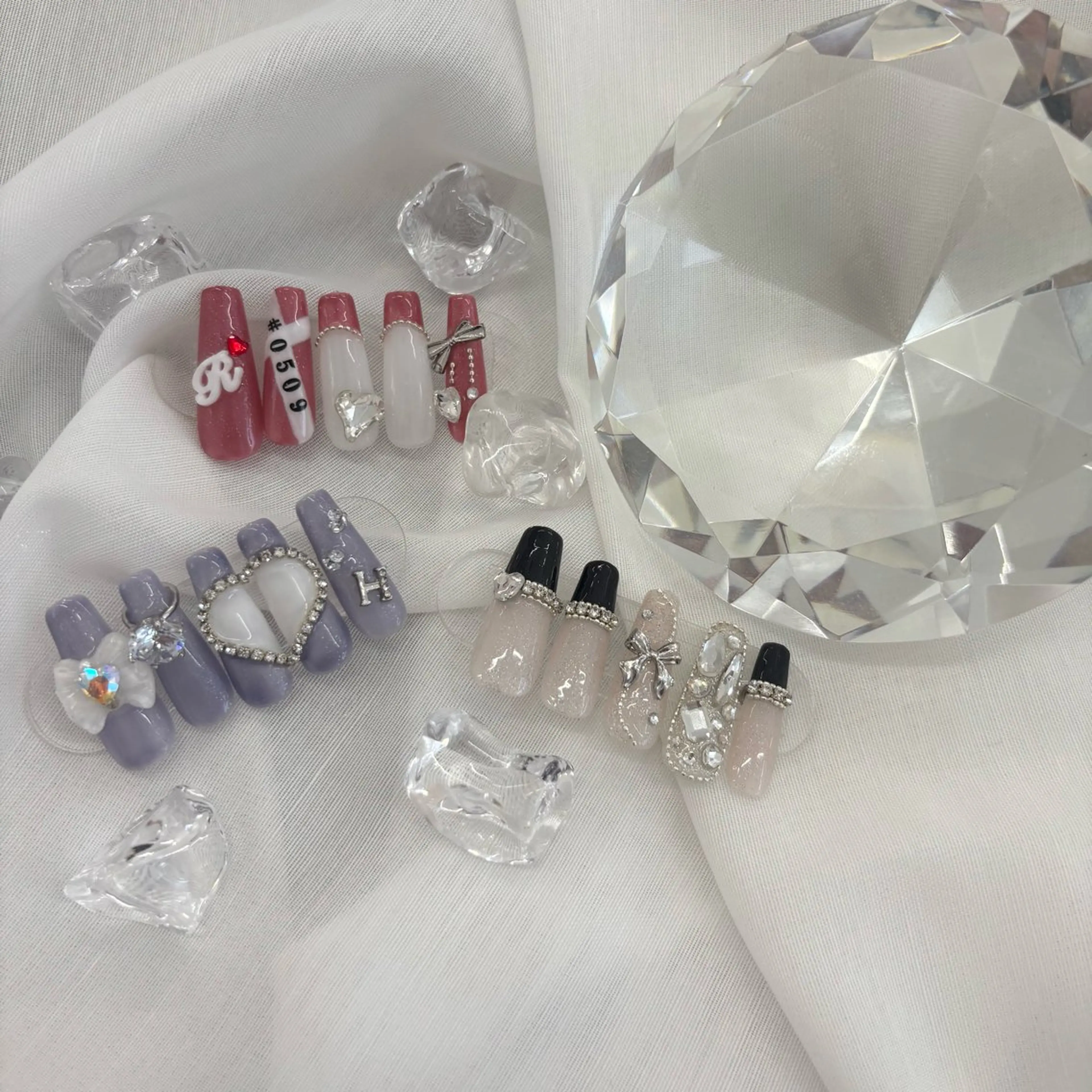 定額メニュー【フルデザイン】パーツ付け放題(クチコミ投稿で次回予約300円OFF✨️)の写真