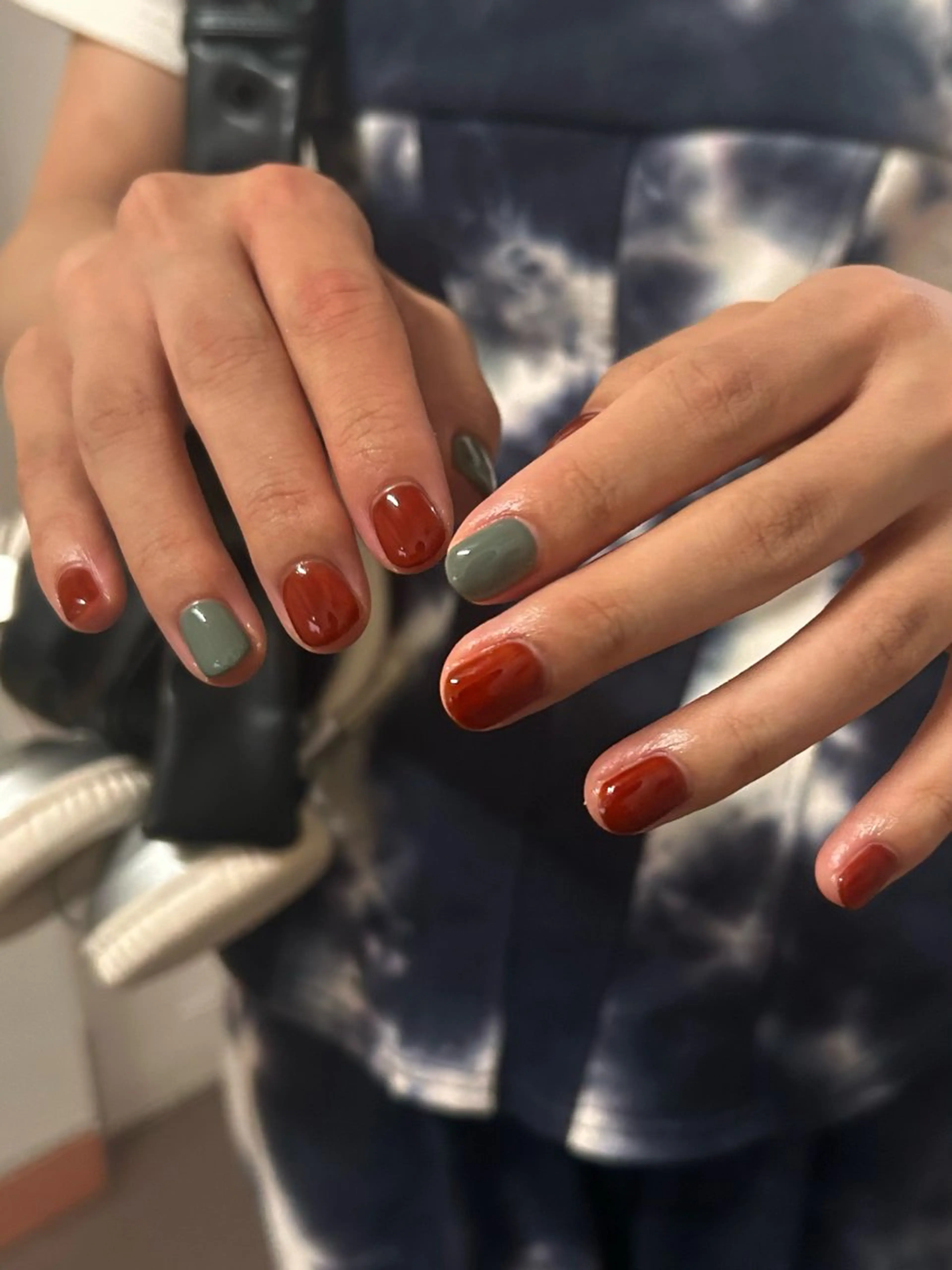 ネイル ワンカラーネイル Myro所属・t natsumiのネイルデザイン