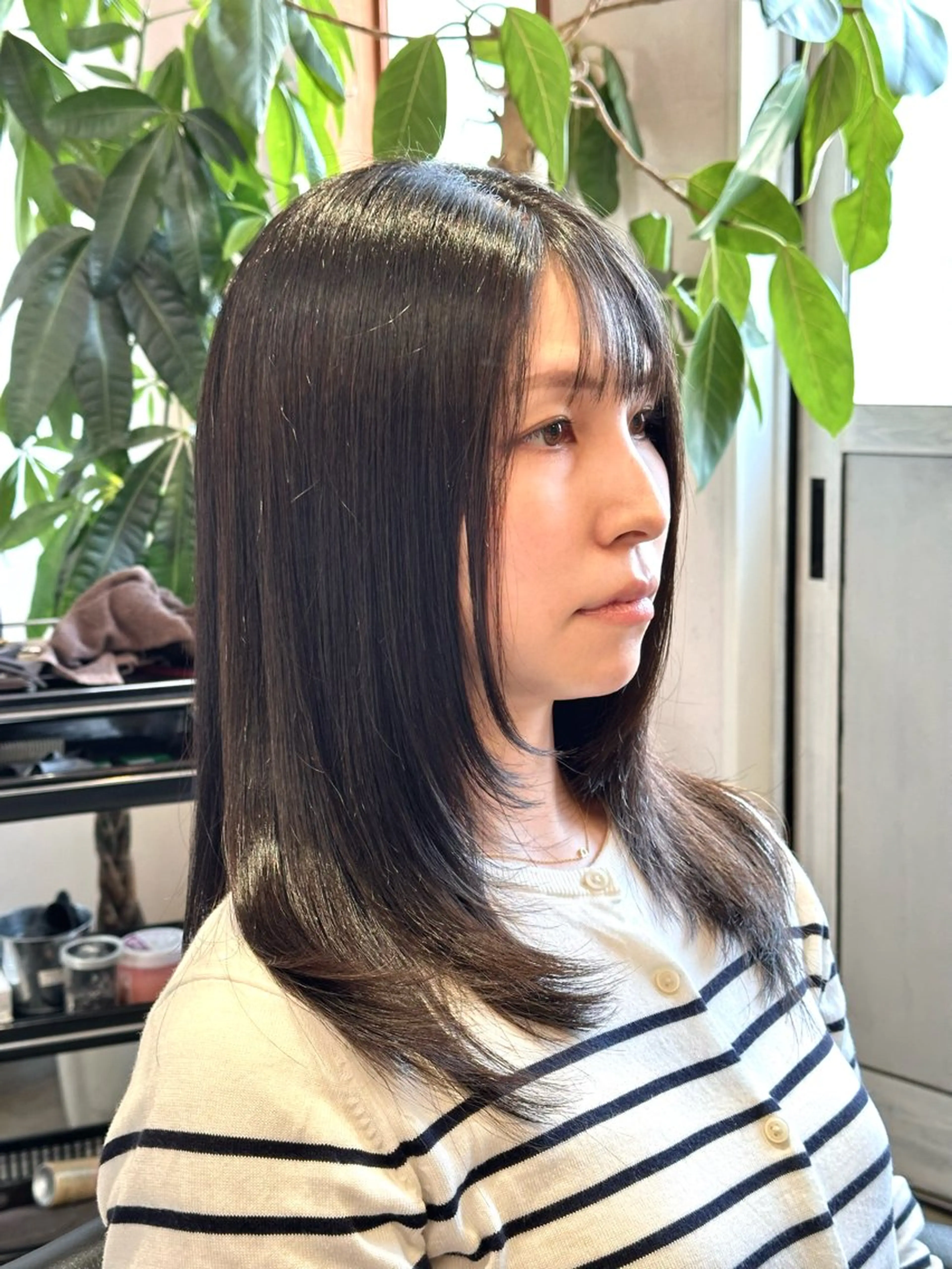 セミロング ✂︎cadre✂︎ 🪶かまだれいし🪶のヘアスタイル