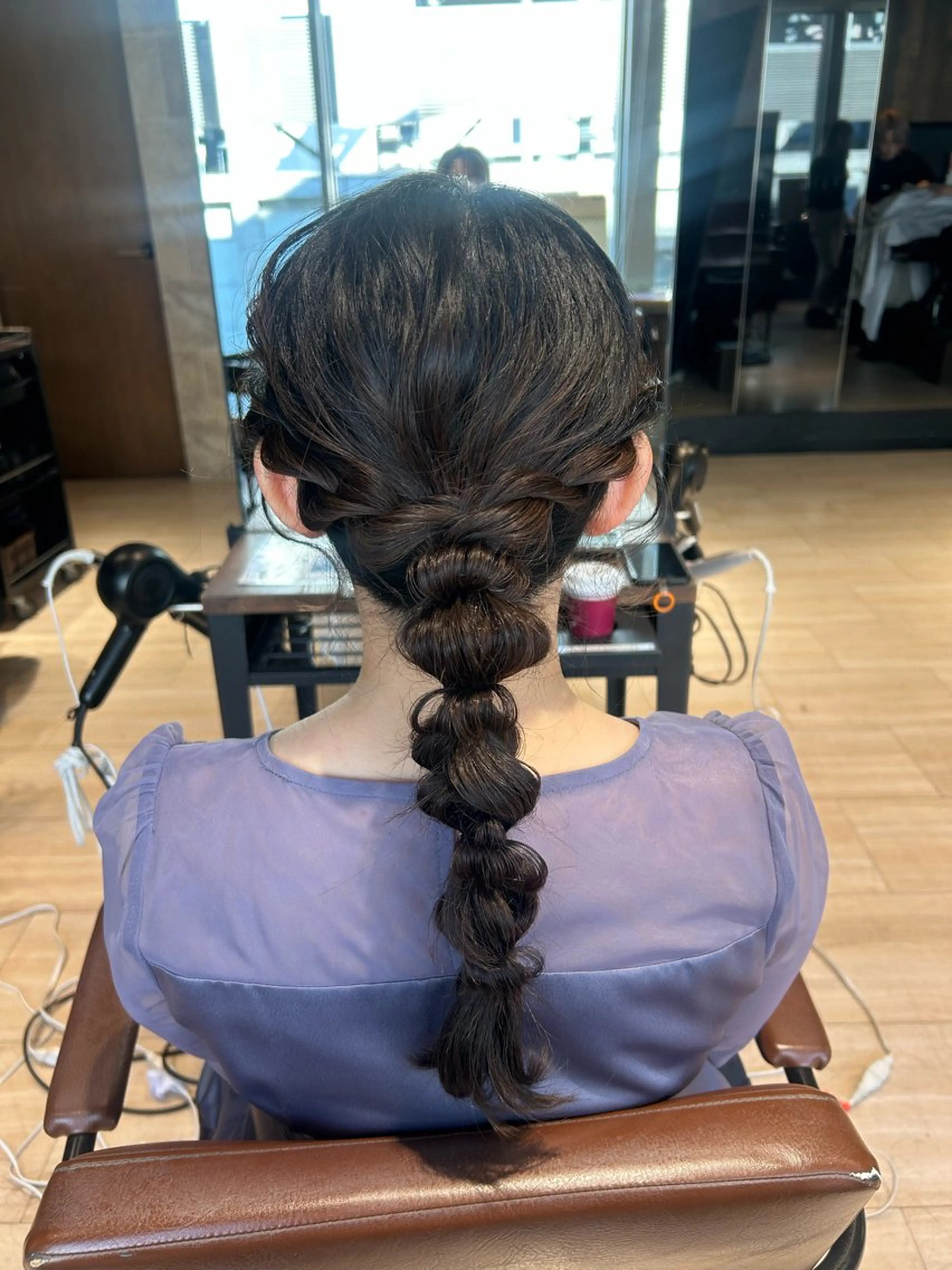 ロング ヘアセット 🎀大竹美侑／顔まわ りカット／レイヤーのヘアスタイル