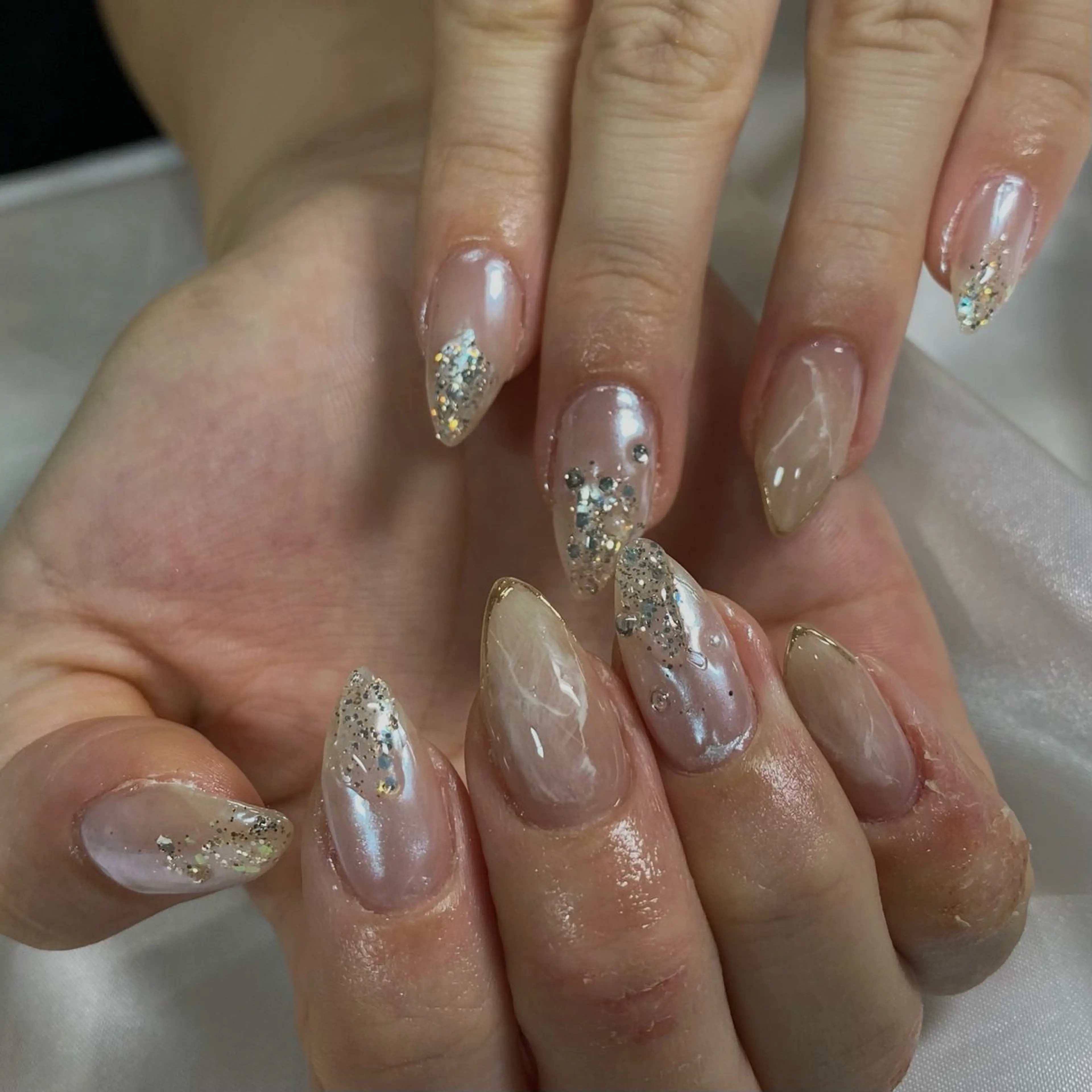 ネイル ハンドネイル デコパーツが得意♪ ネイル/眉毛/エステの眉毛・アイブロウイメージ