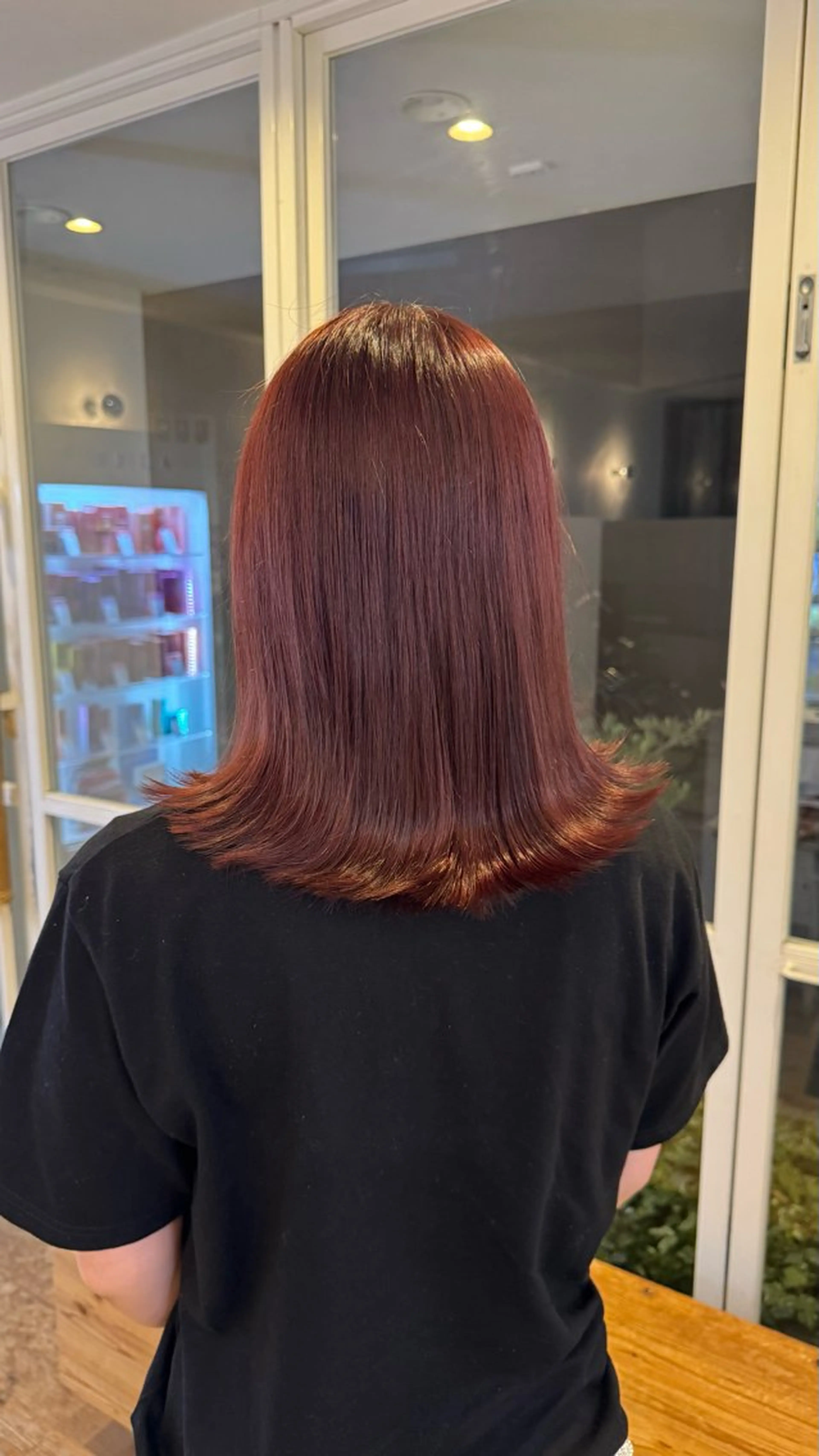 ミディアム カラー 橋本 稀乃のヘアスタイル