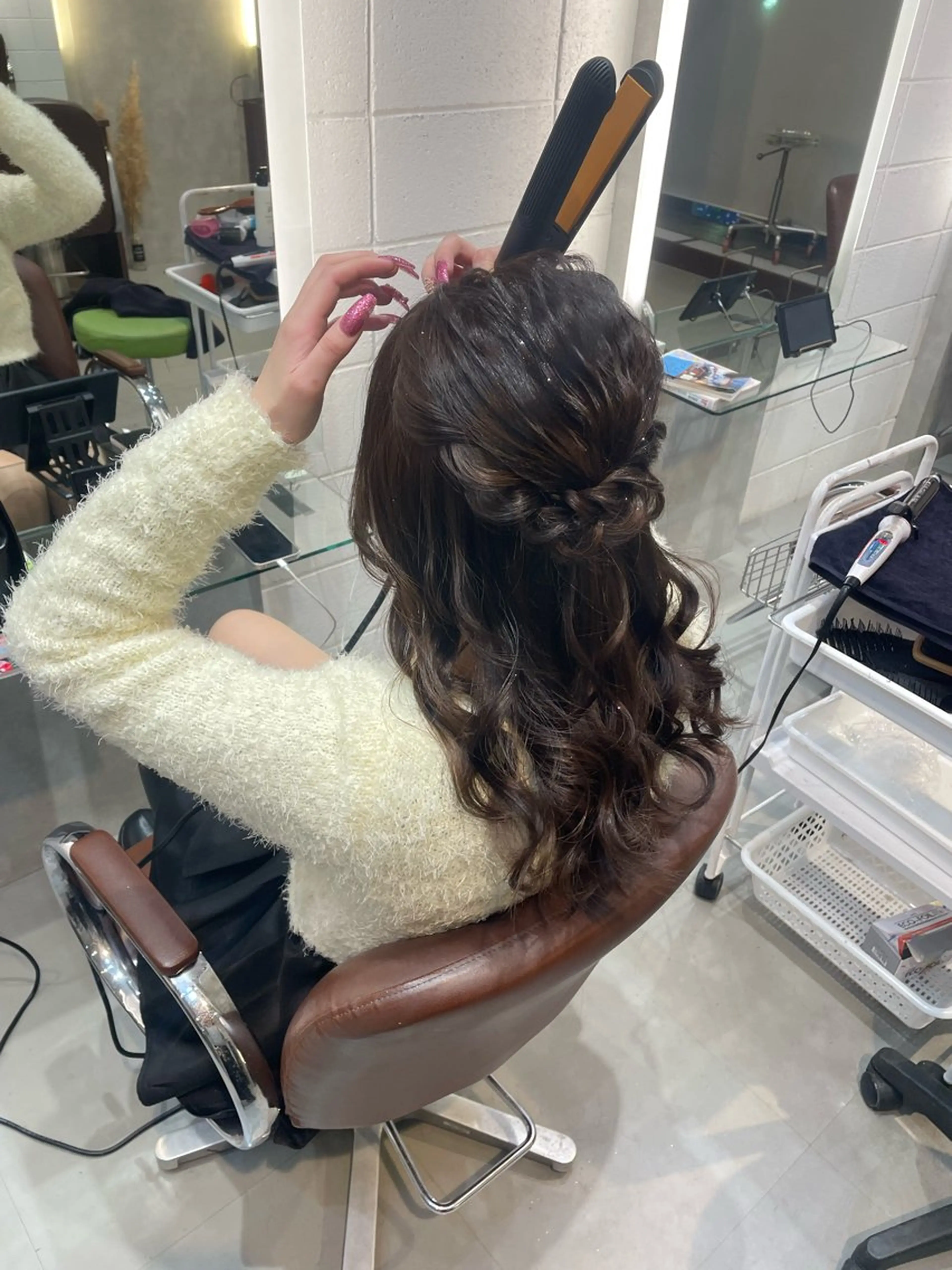 ヘアセット 🖤ROSEL／ KUREA🖤のヘアスタイル