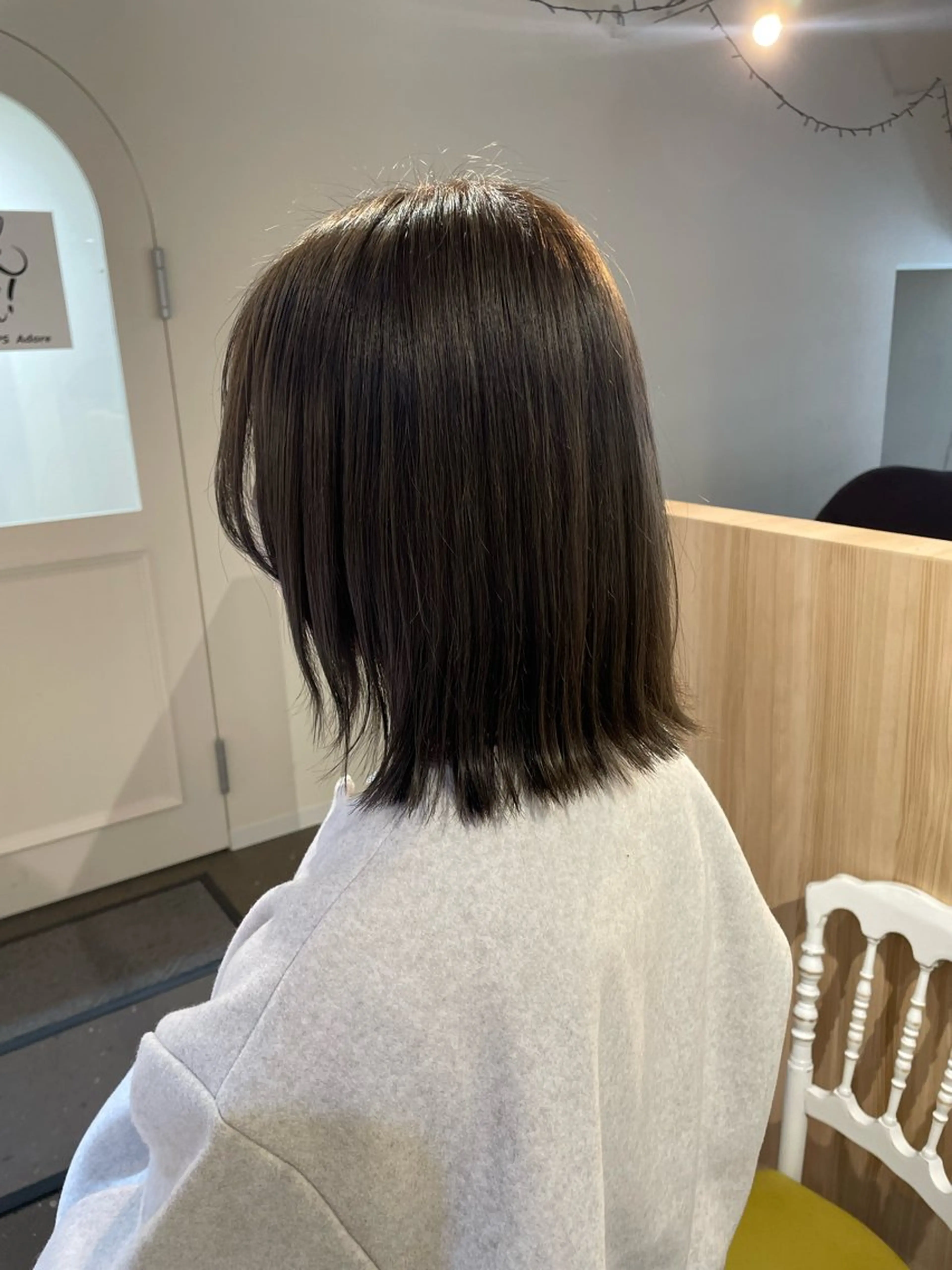 ミディアム カラー LEAPS adore都島店所属・みゆう 都島/透明感のヘアスタイル