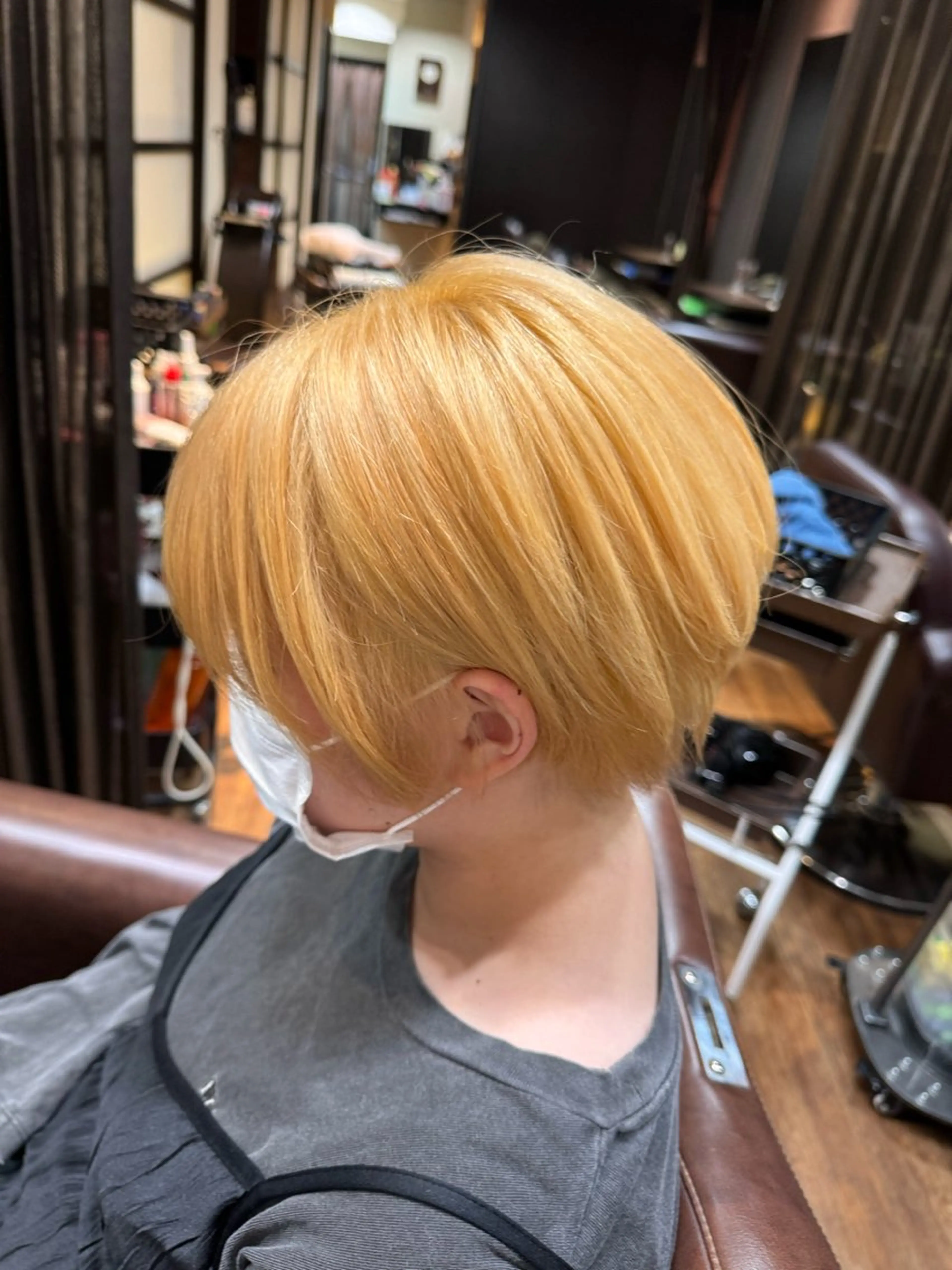 ショート カラー 【縮毛矯正/カラー】 今野寛己のヘアスタイル