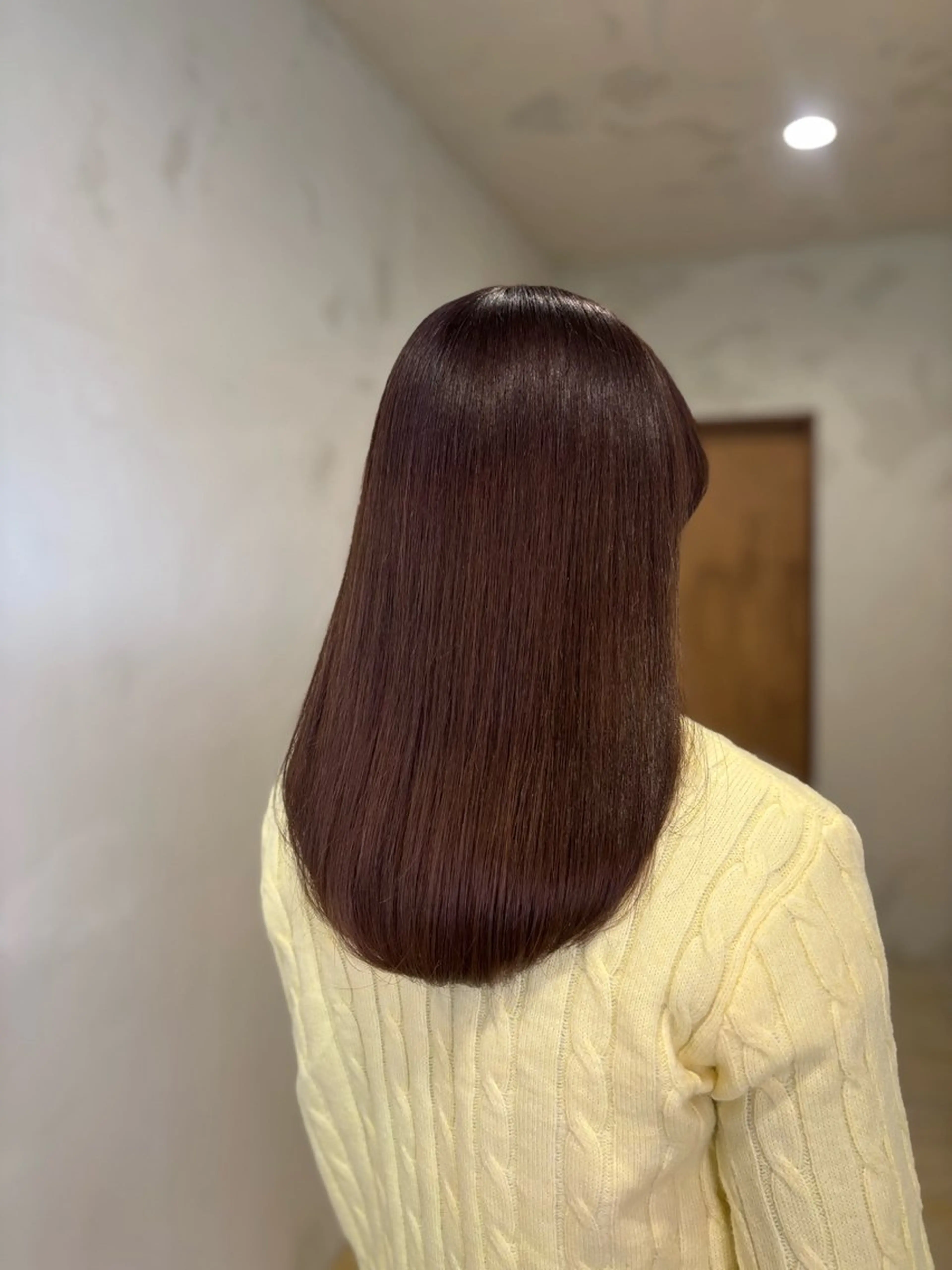 カラー ブラウンカラー 多田 愛梨のヘアスタイル