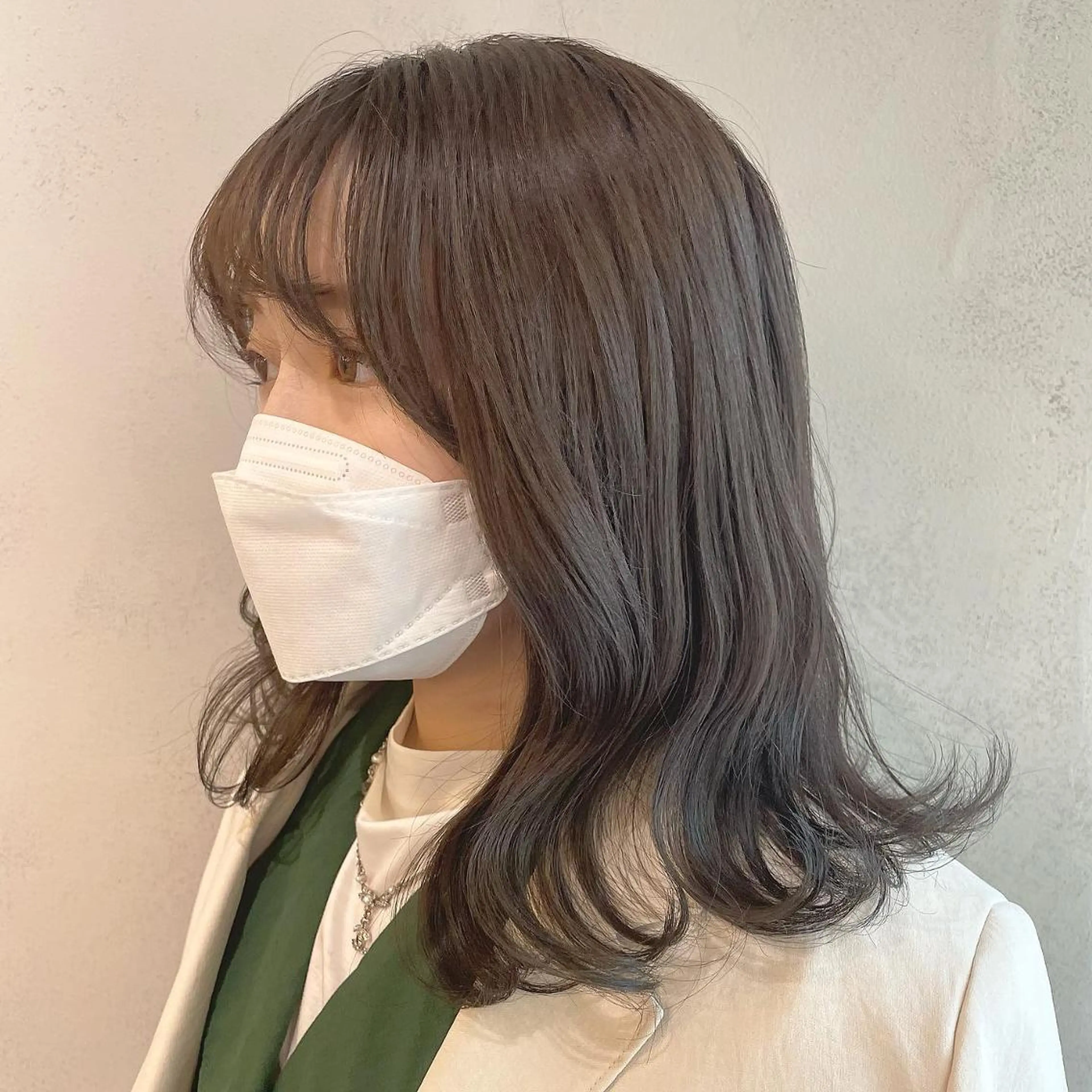 カラー ヘアアレンジ 𝙢𝙞𝙮𝙪🎀 girly hairのヘアスタイル