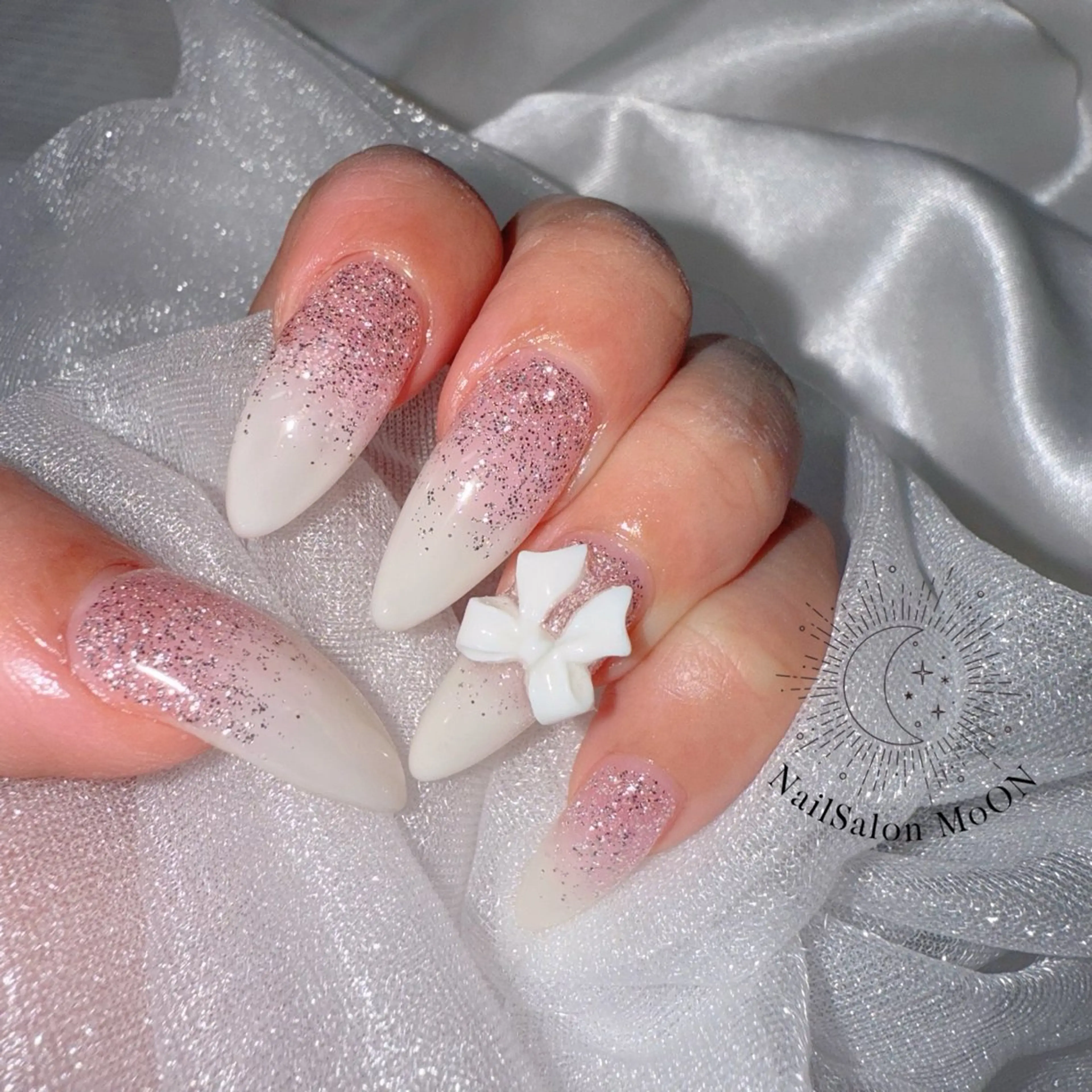 ネイル ハンドネイル ハンドケア MoON...❤︎ MeGuのネイルデザイン
