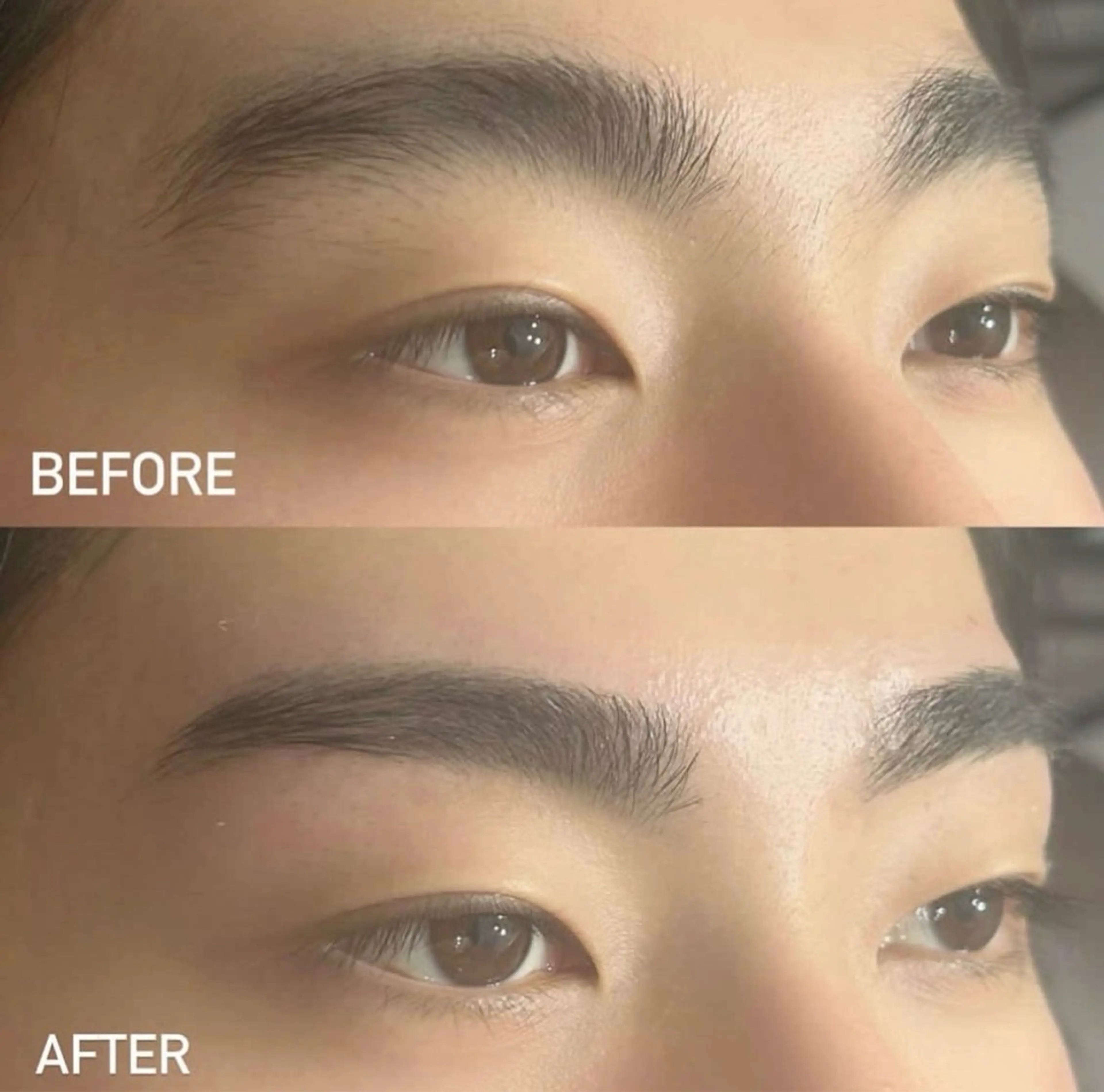 アイブロウ メンズアイブロウ ワックス脱毛 眉カット Nabi所属・Nabi 進藤彩の眉毛・アイブロウイメージ