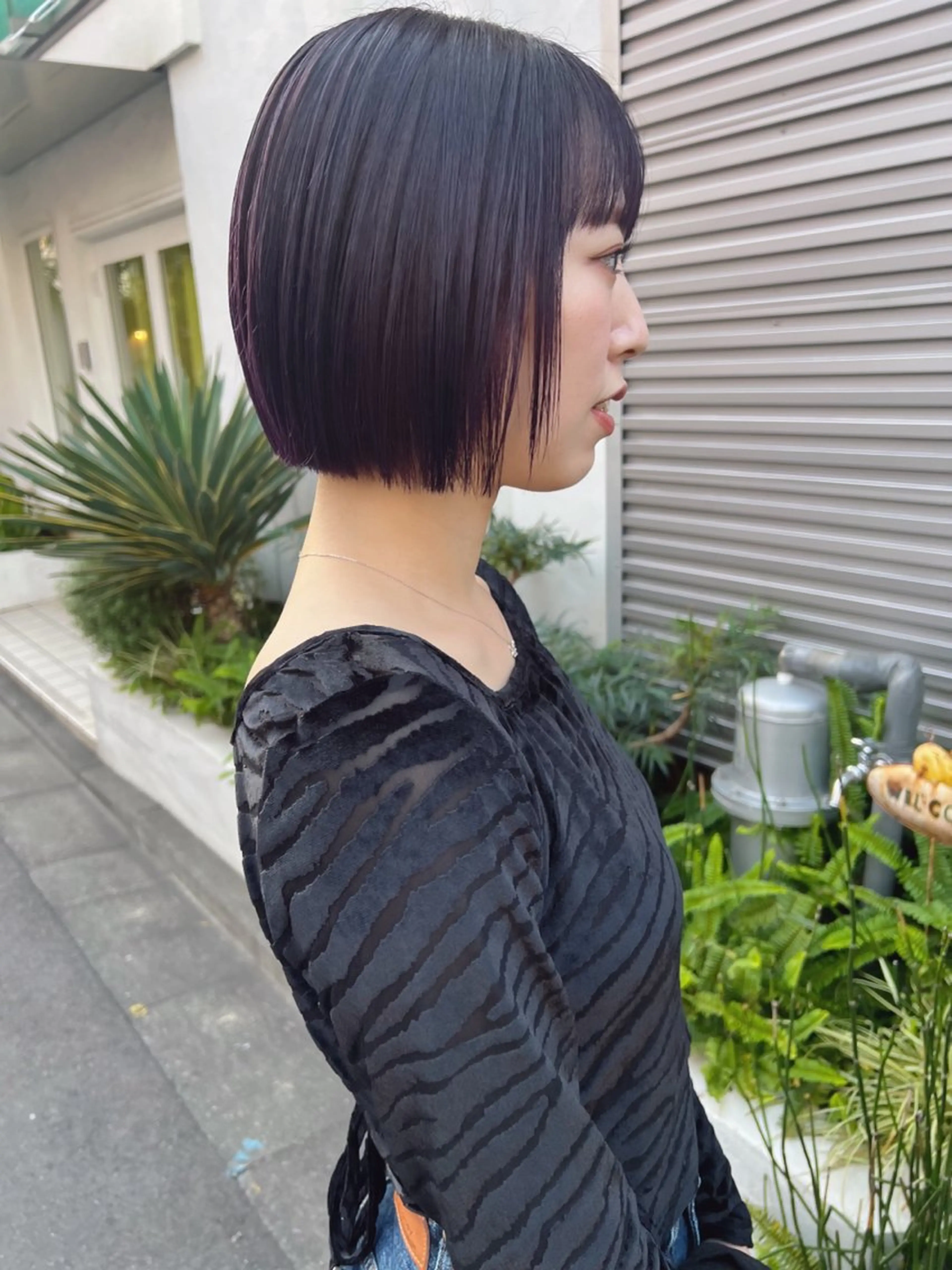 ショート HOODS hair salon所属・透明感カラー🌿ボブ ✨飛田　ケイのヘアスタイル
