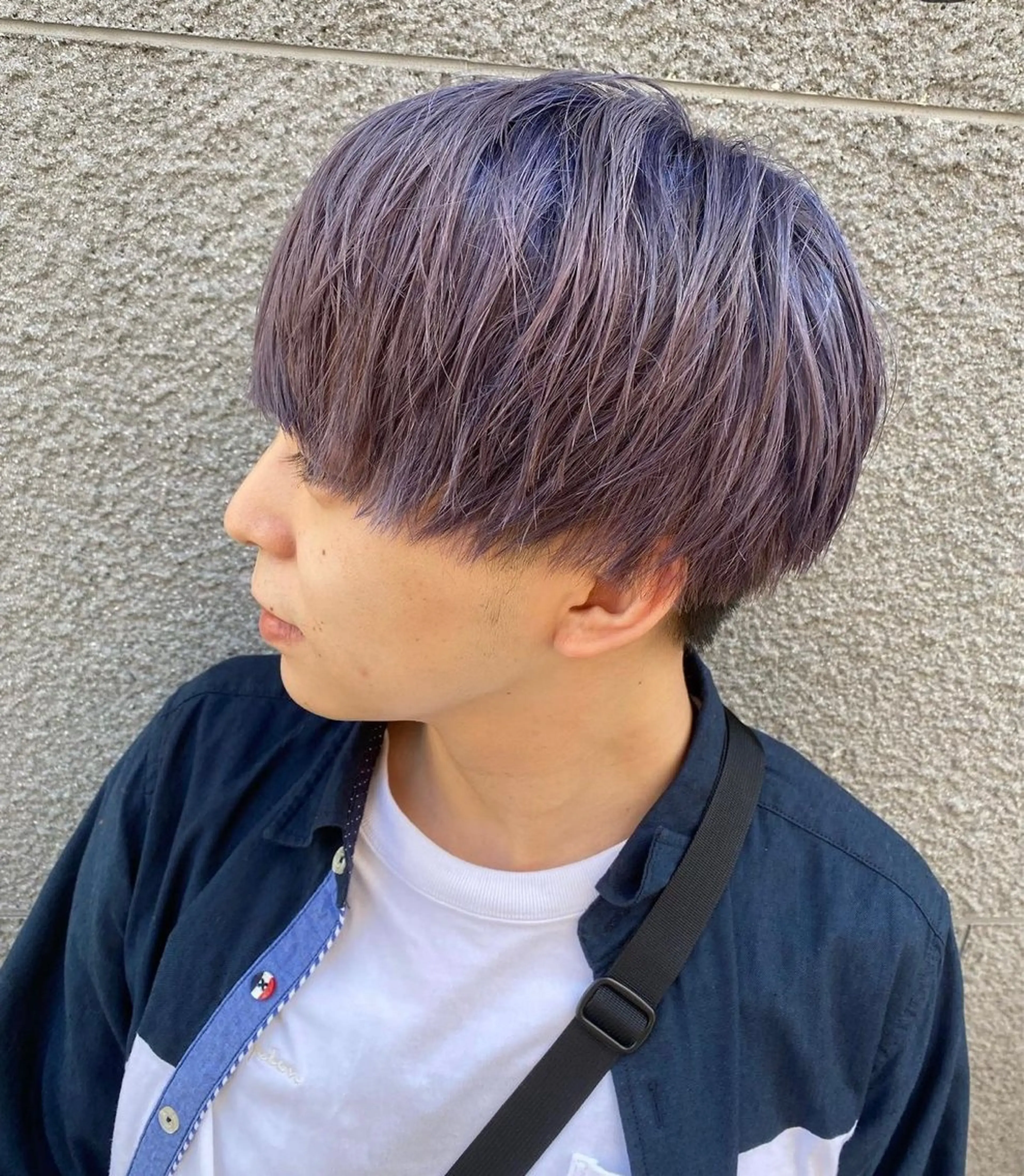 ショート カラー メンズ ダブルカラー カット ヘアカラー トリートメント ゴートゥデイシェアサロン表参道店所属・24時間受付可🕒 艶髪のヘアスタイル