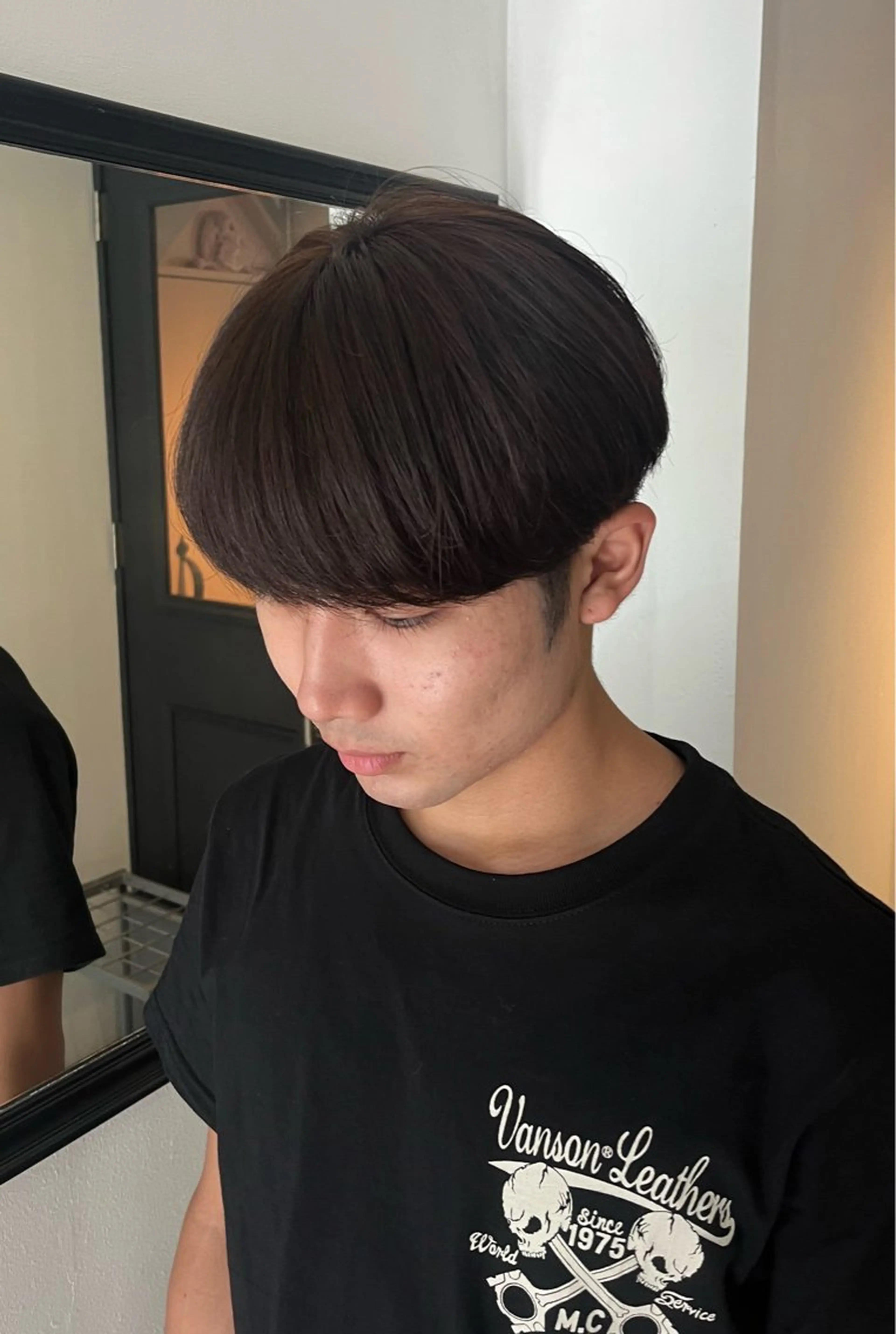 カラー メンズ 喜友名 ウララのヘアスタイル