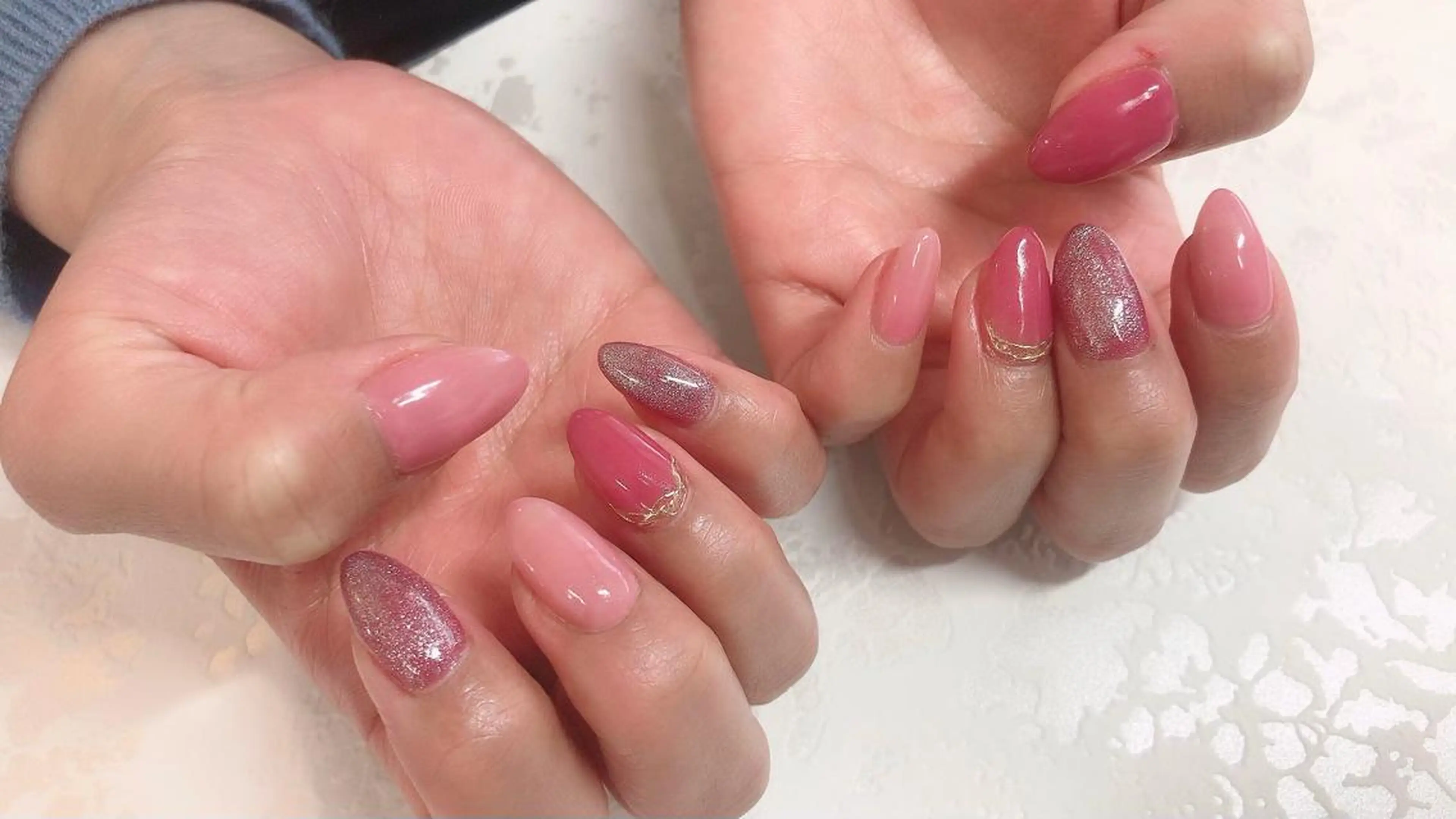 ネイル マグネットネイル ハンドネイル Nail cottageのネイルデザイン