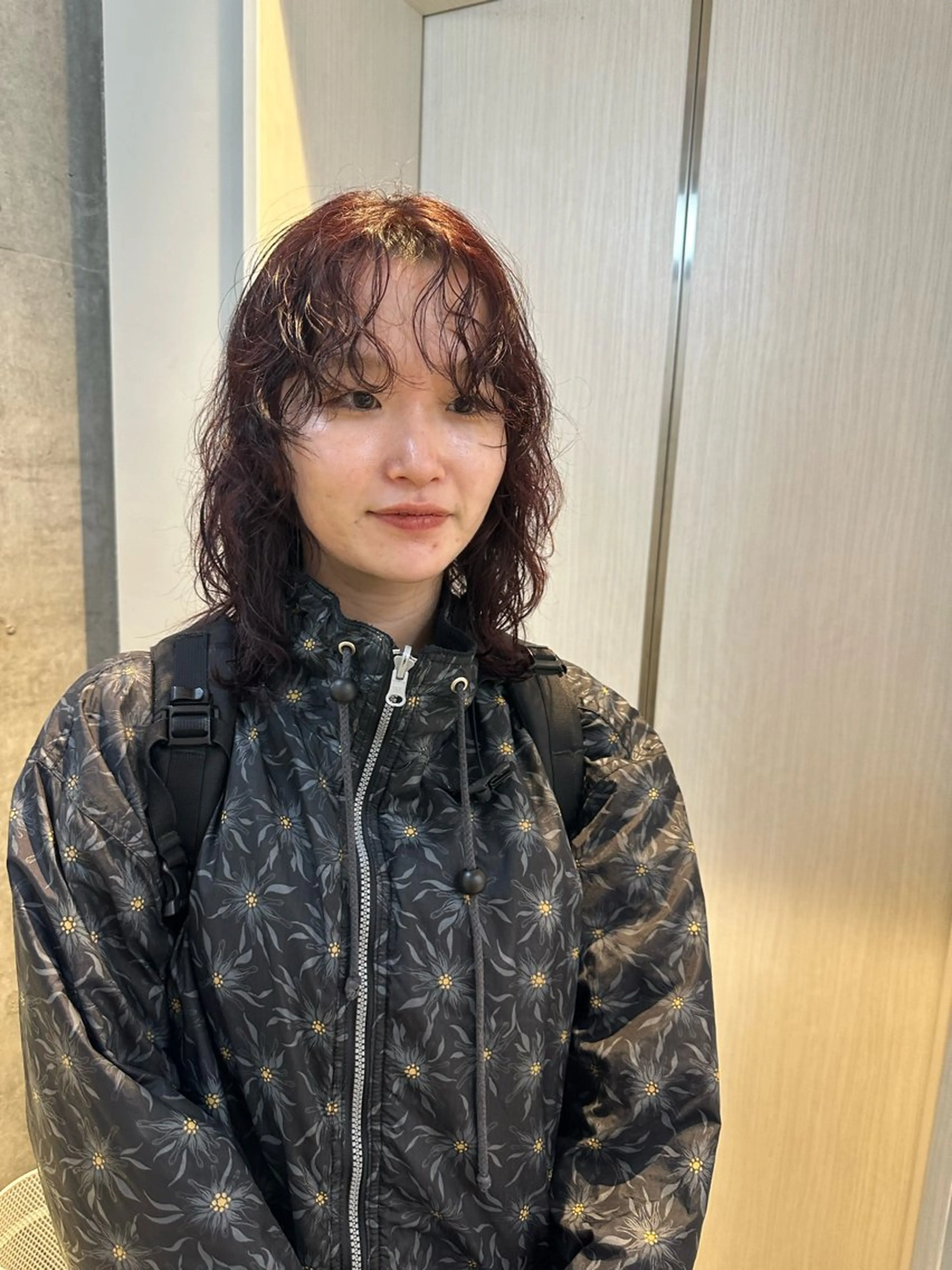 ミディアム パーマ ミディアムパーマ OLSEN D.B.A BALLOON HAIR所属・さとう あやかのヘアスタイル