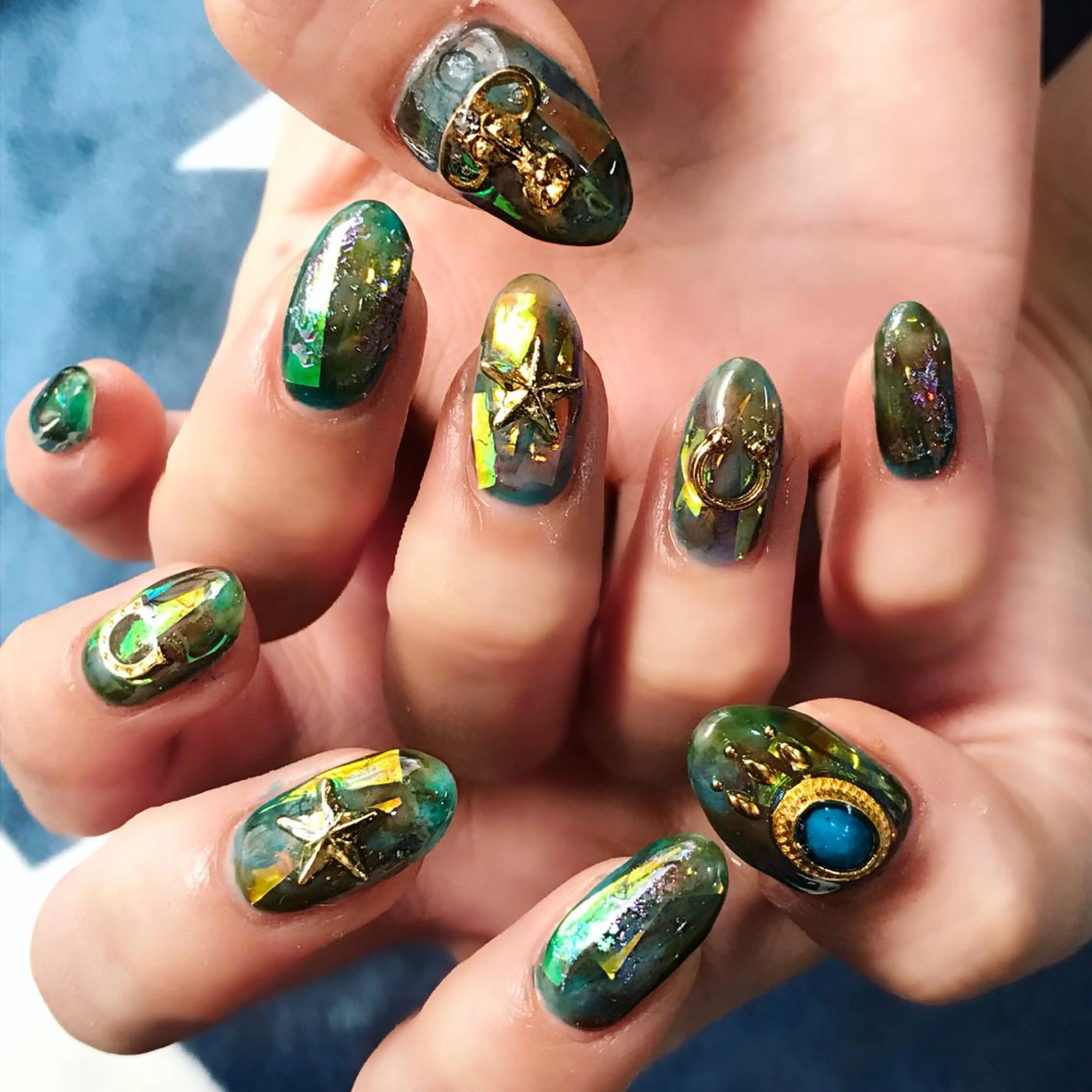 ネイル ジェルネイル 渋谷ビュレネイル Kaoruのネイルデザイン