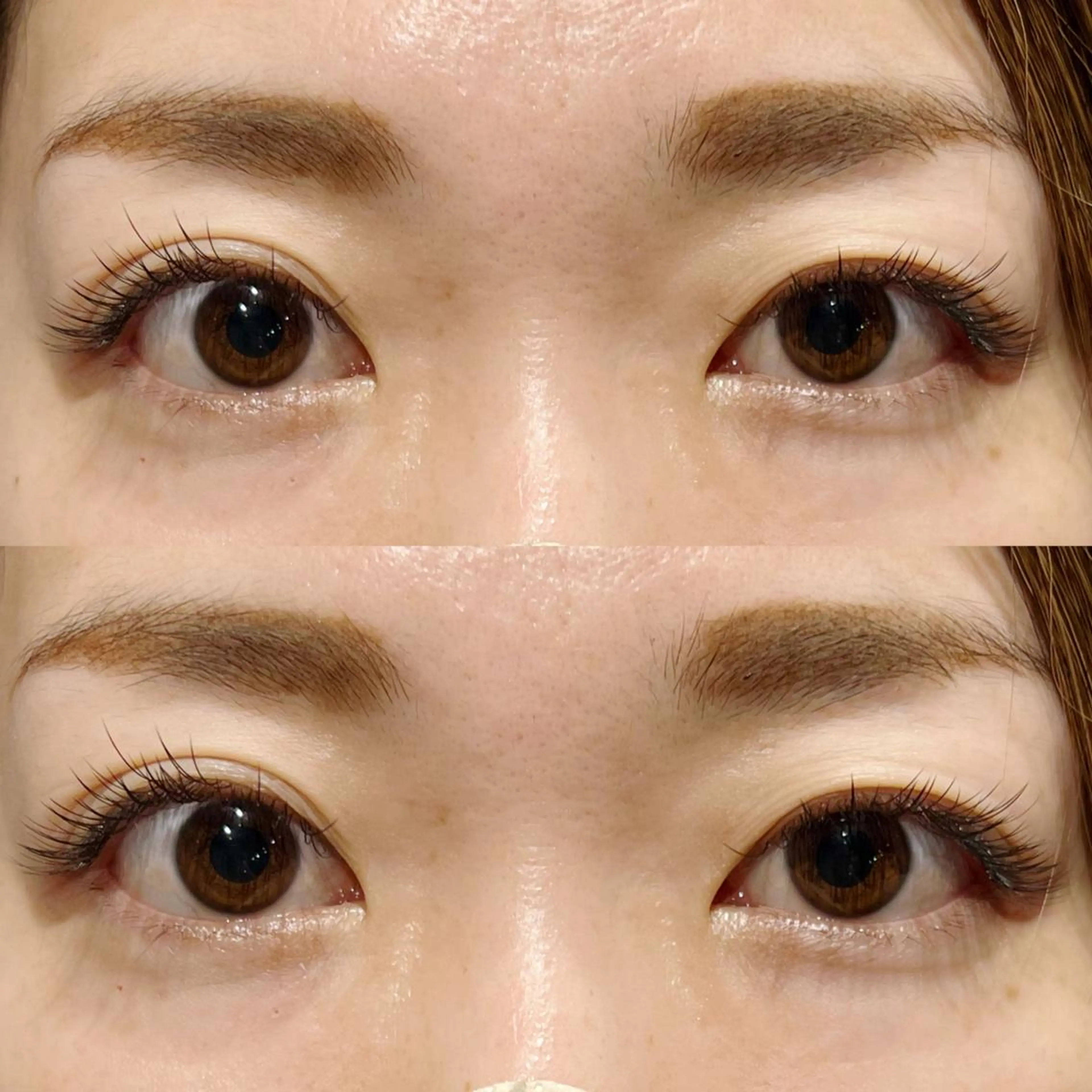 マツエク・マツパ キュート フラットラッシュ diarblue Hoshiのマツエク・マツパデザイン