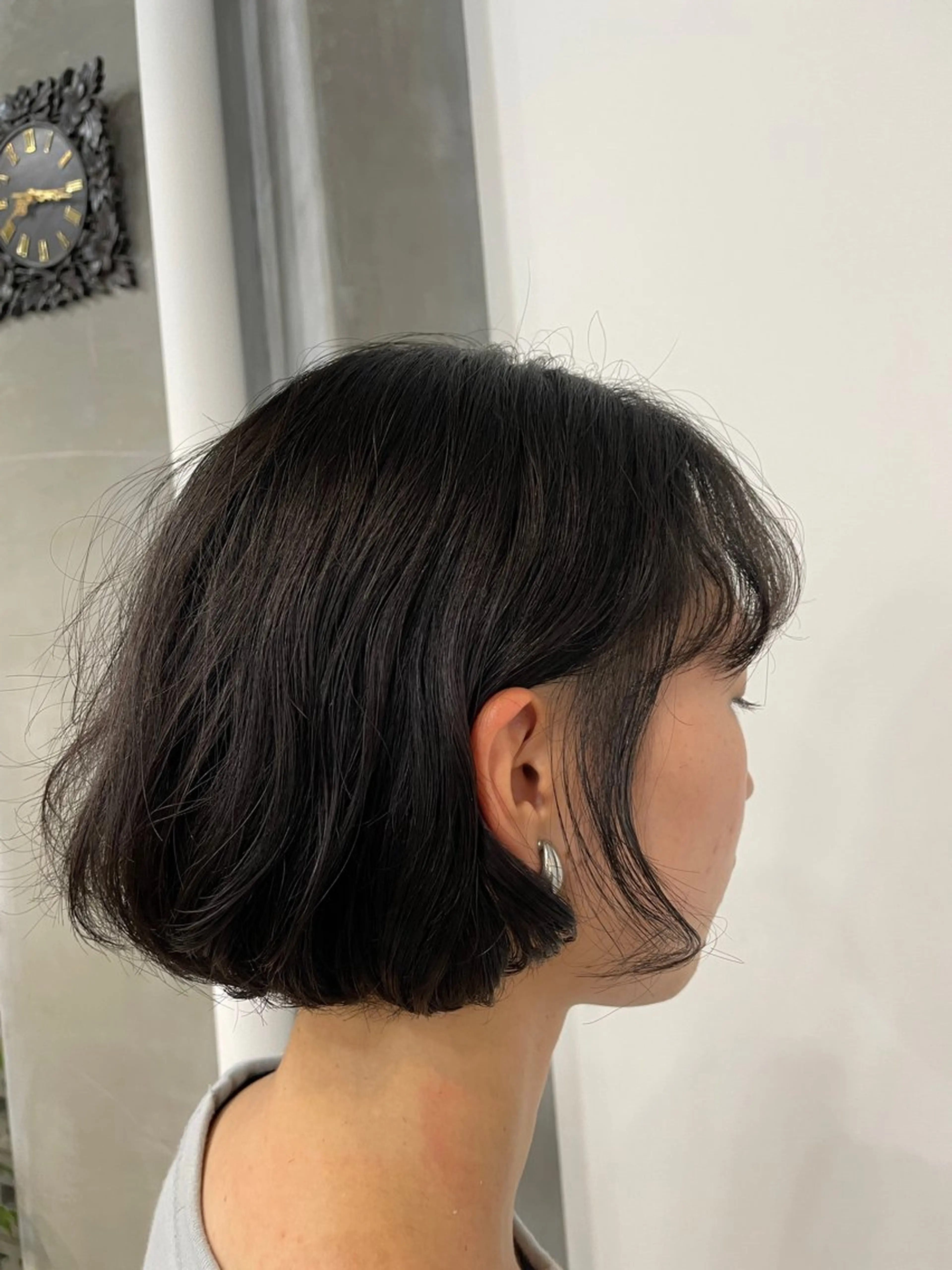 ミディアム カット 北山／ボブ／レイヤー /maru☺︎のヘアスタイル