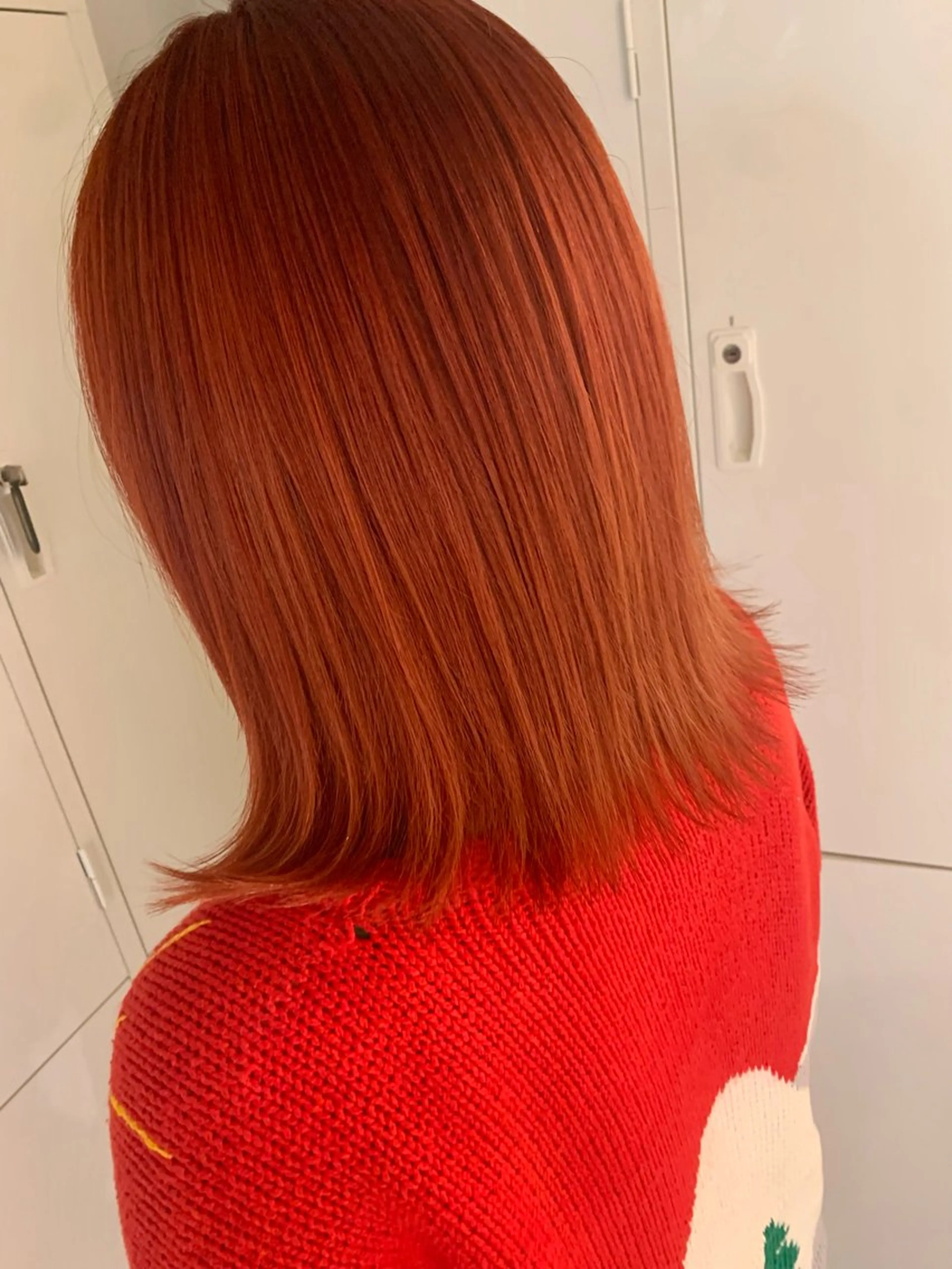 セミロング ヘアカラー ✨ハイトーン✨艶髪 ✨髪質改善✨和田のヘアスタイル