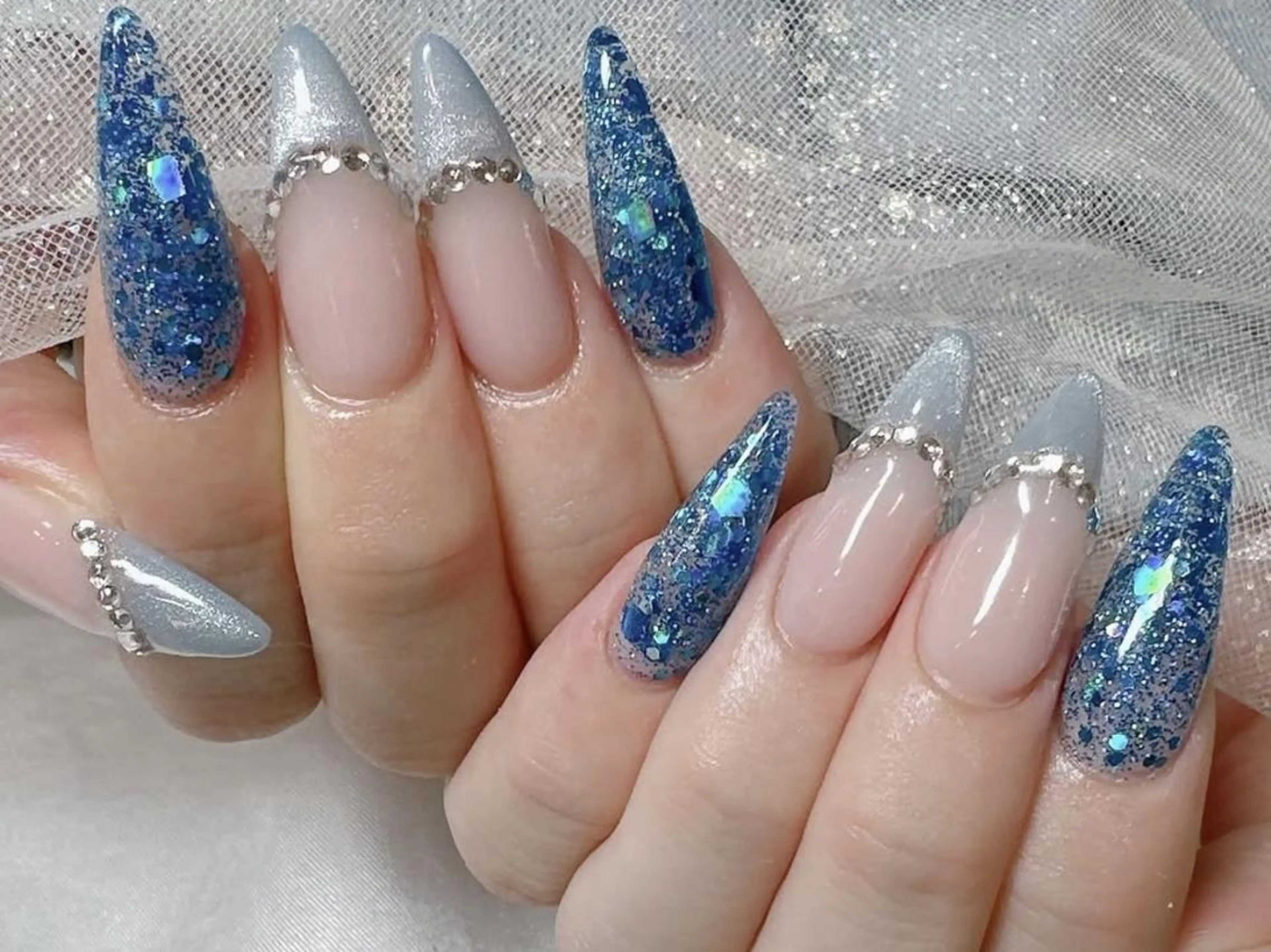 💎【チップスカルプ】4本シンプル持ち込みコース（ メンズ予約可）¥ 8800の写真