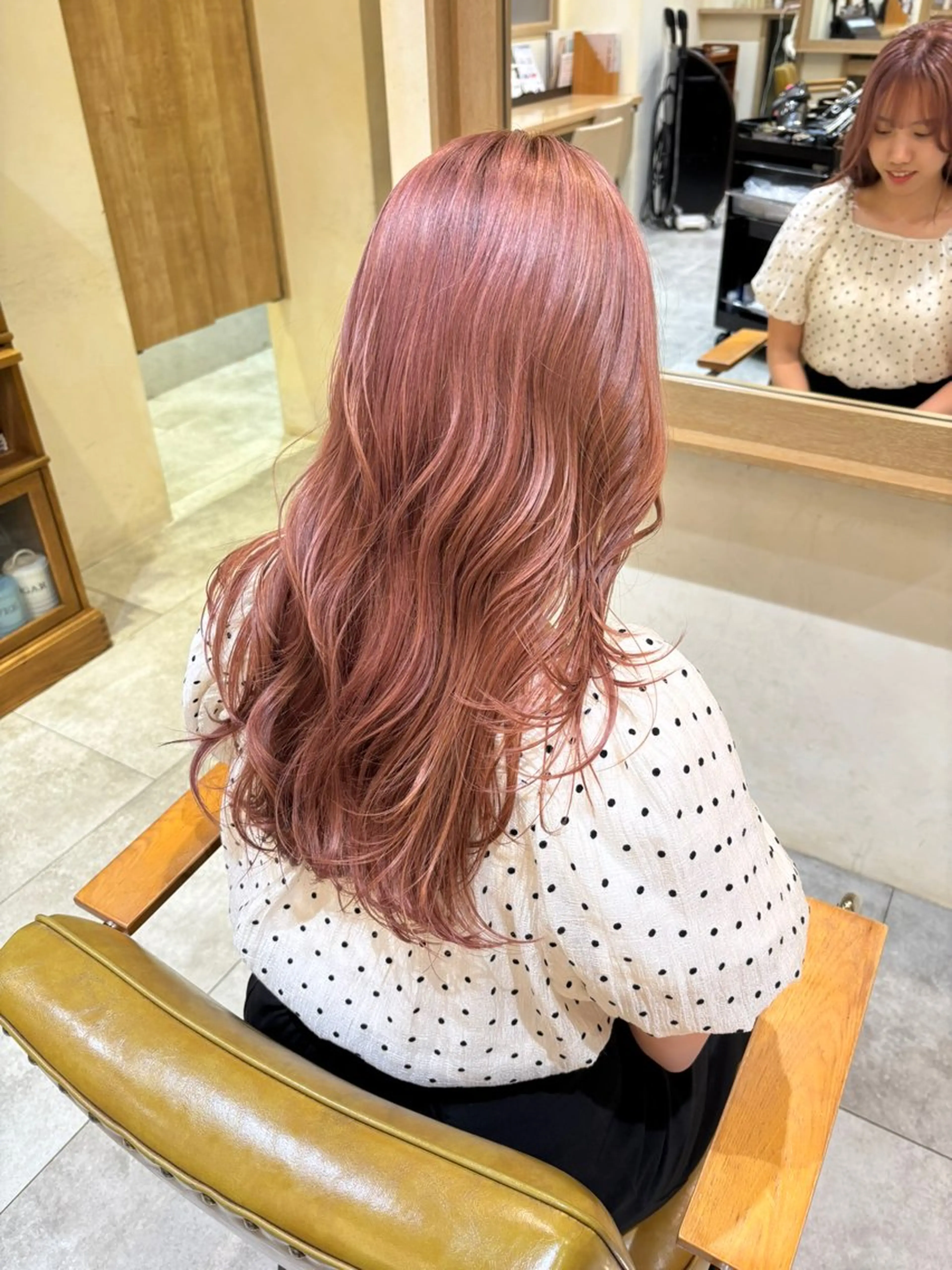 ロング Cloe 銀座 【クロエ ギンザ】所属・ハイトーン/暖色 カラー/maoのヘアスタイル