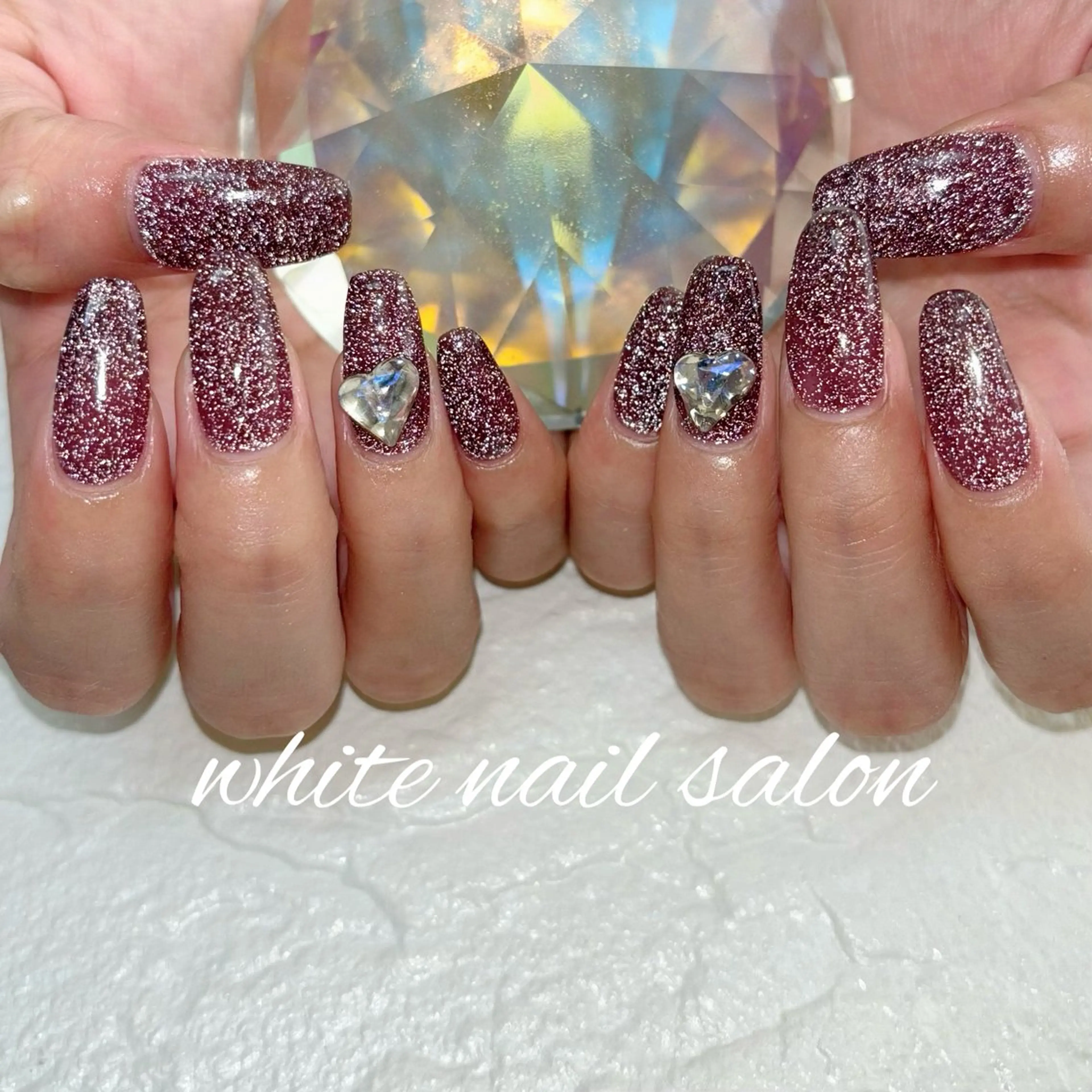 ネイル フラッシュネイル フットネイル ハンドネイル white nail salonのネイルデザイン