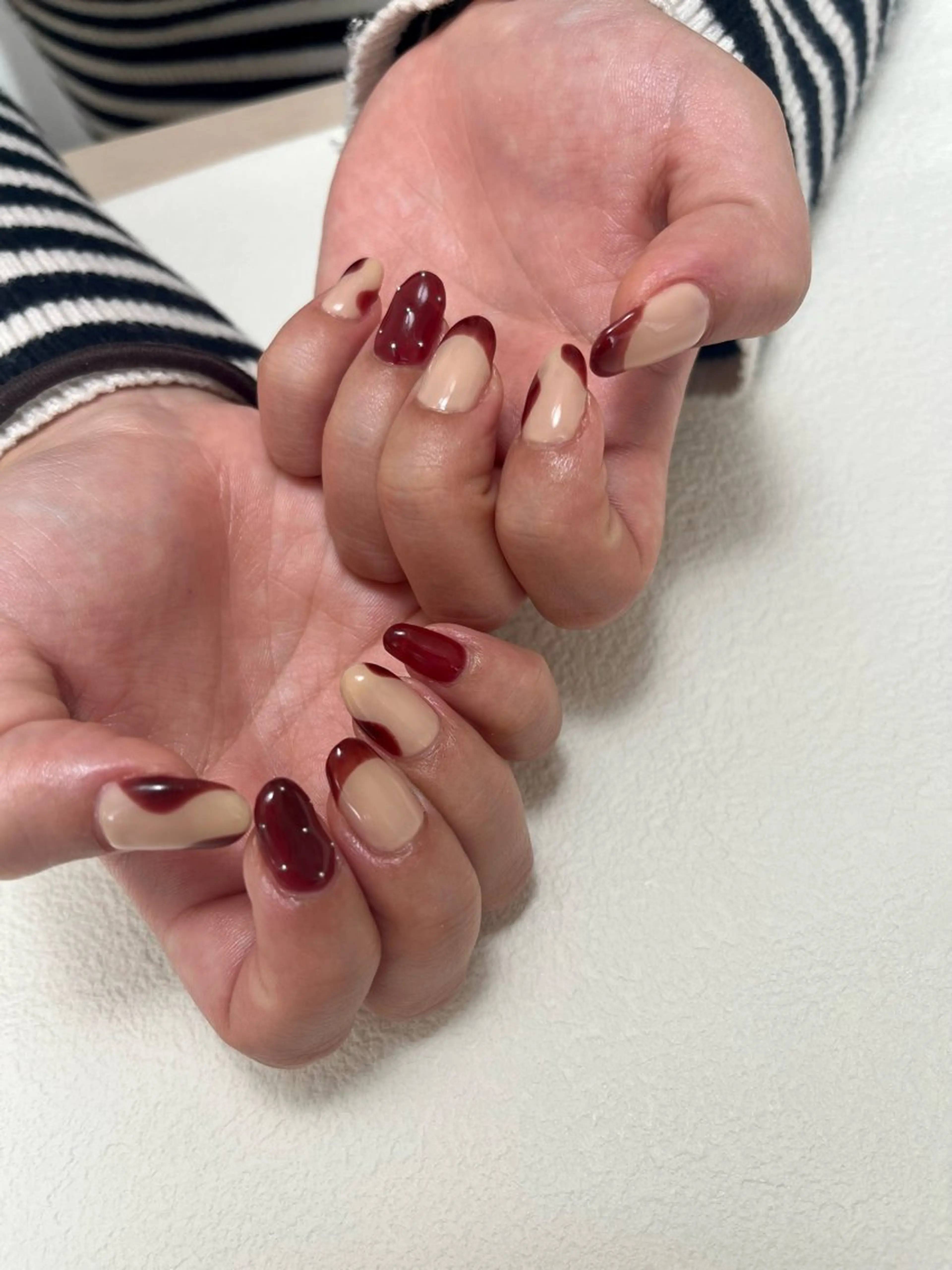 ネイル ボルドー nail room.のネイルデザイン