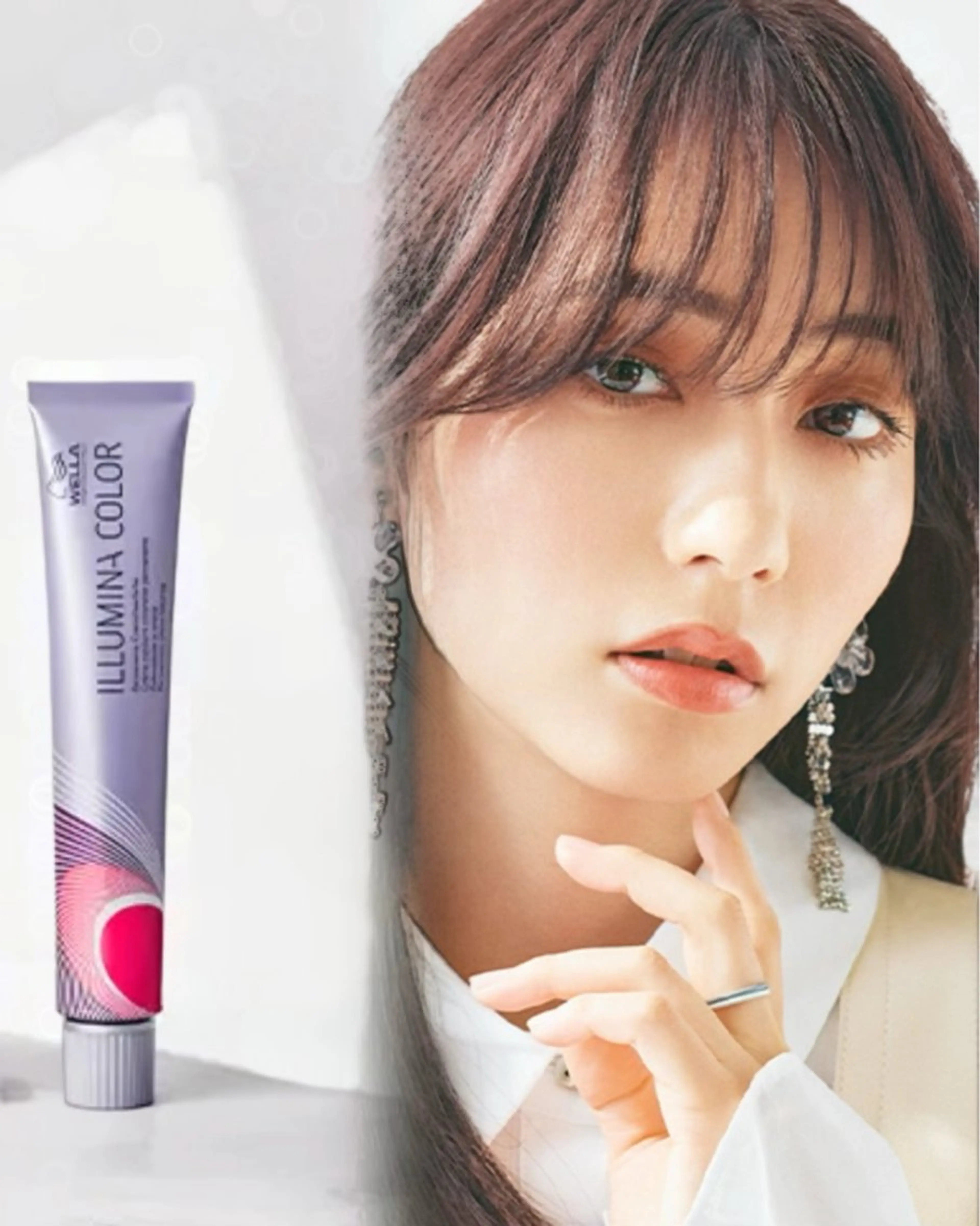 ミディアム 似合わせカット 縮毛矯正 キッズヘアー ルッツのヘアスタイル