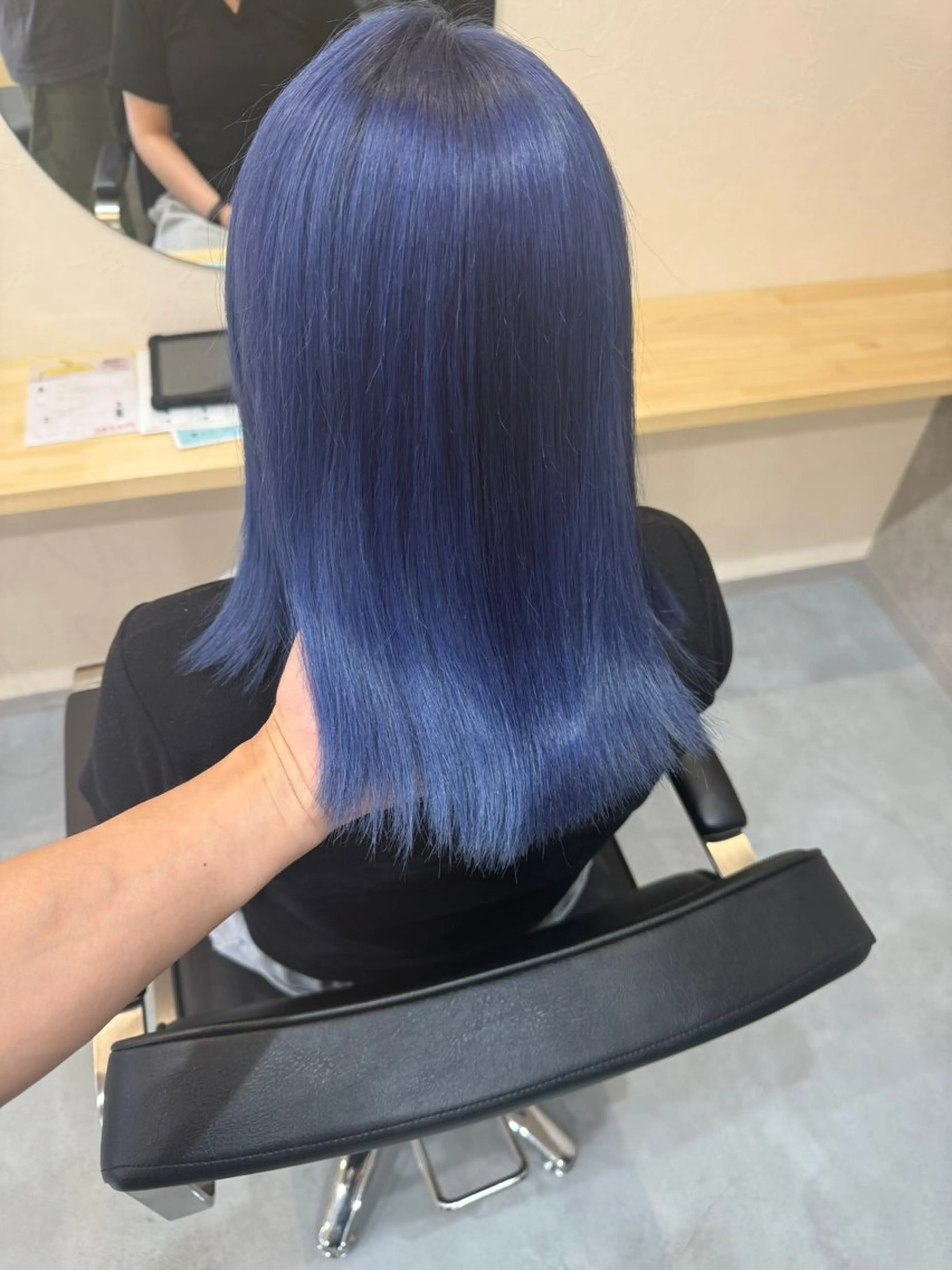 ミディアム ショートボブ ボブレイヤー ボブ 髪質改善 韓国風ヘア ヘアカラー suii..hair designのヘアスタイル